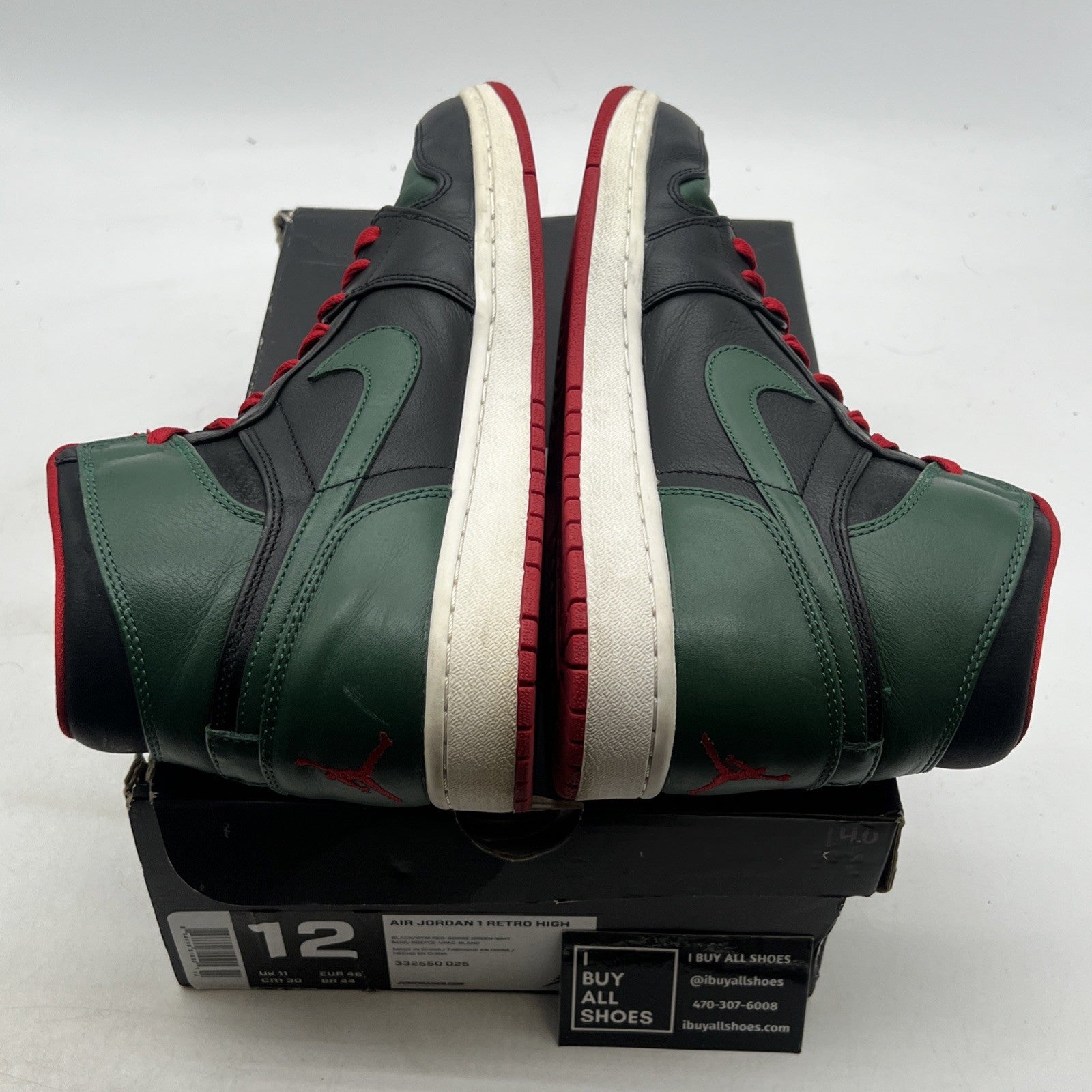 Size 12 - Air Jordan 1 Retro High Gucci (332550-025)