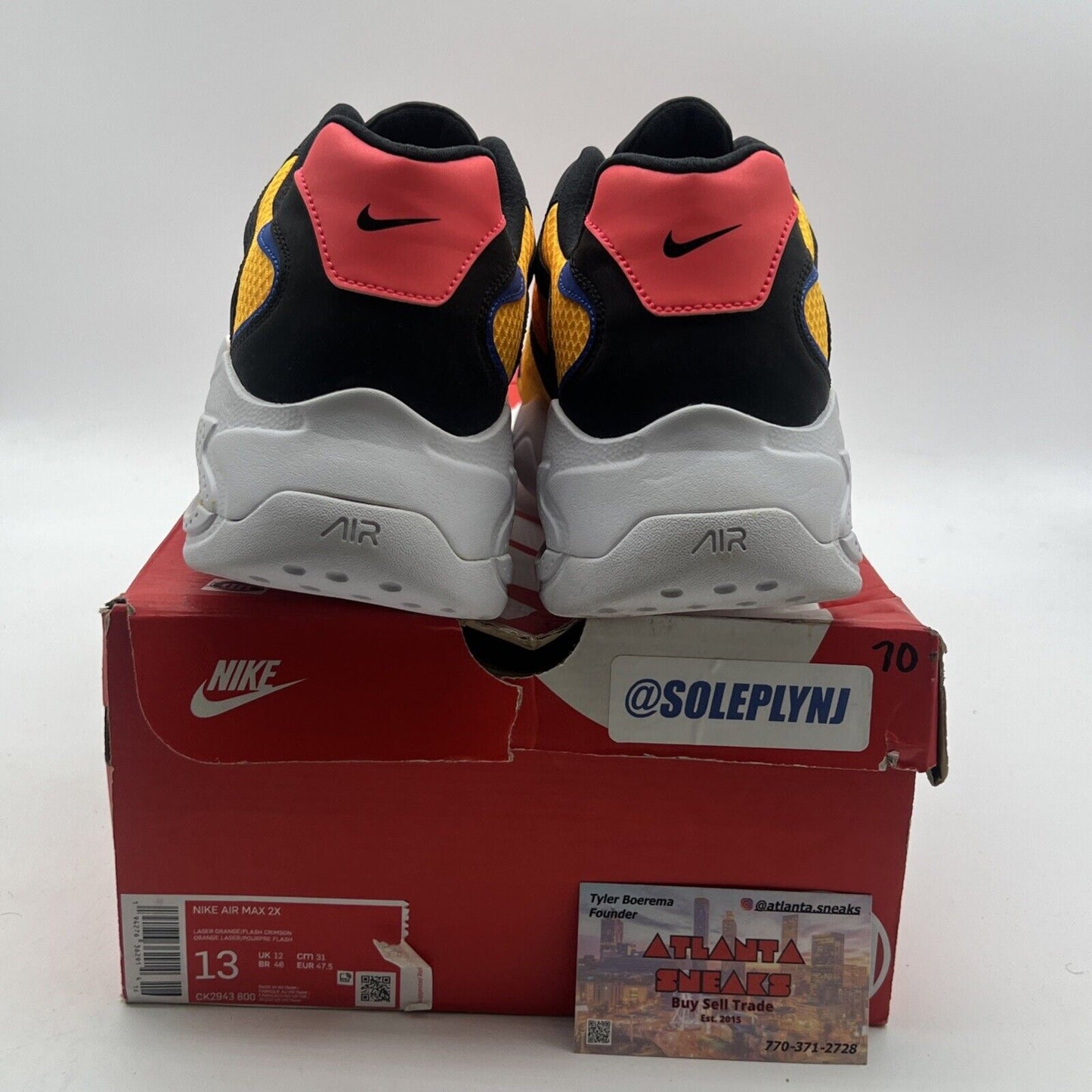 Size 13 - Nike Air Max 2X Multi-Color (CK3943-800)