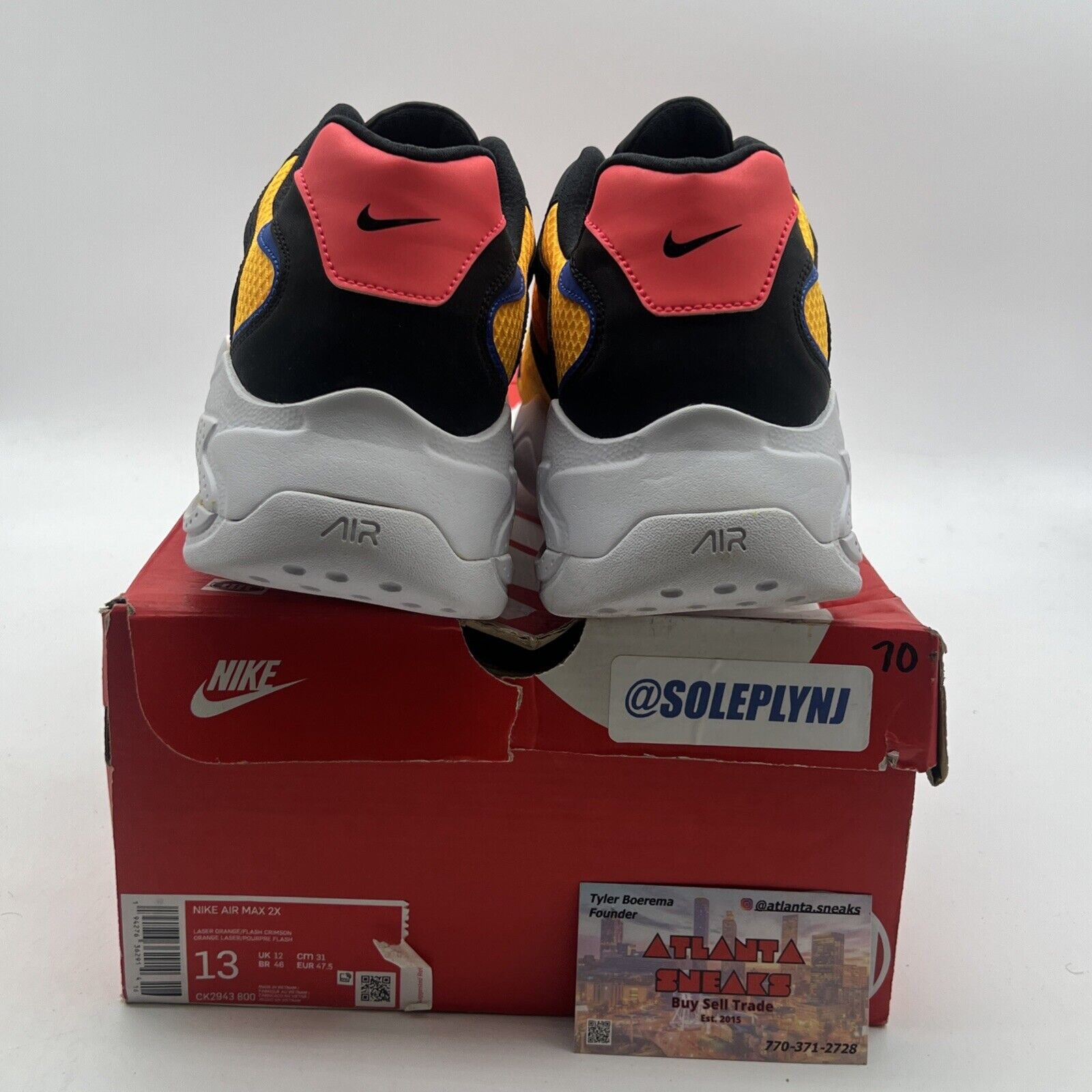 Size 13 - Nike Air Max 2X Multi-Color (CK3943-800)