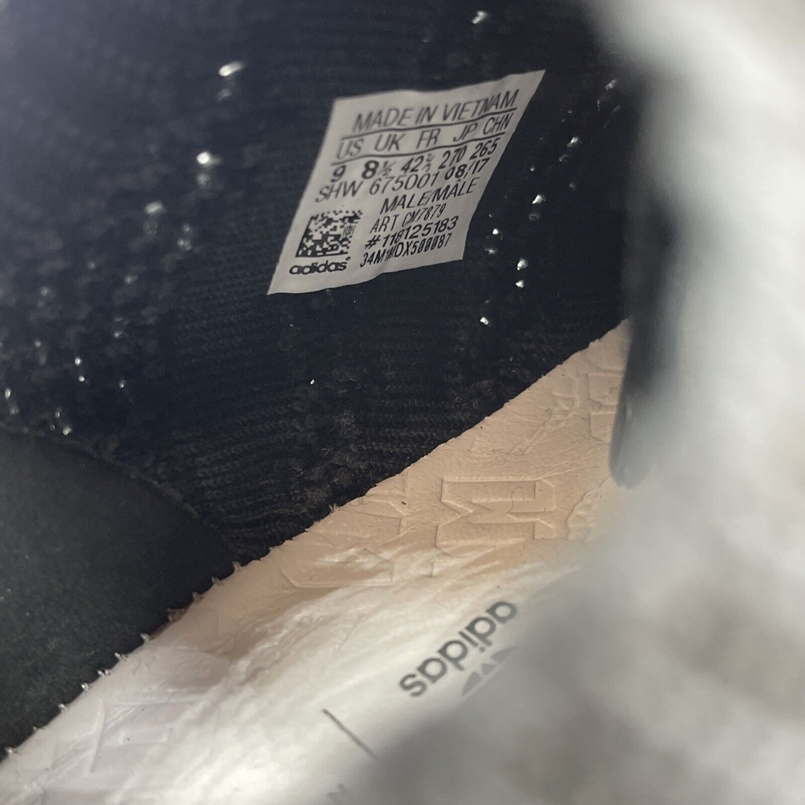 Size 9 - adidas A Ma Maniere x Invincible x NMD_R1 Primeknit Core Black Suede