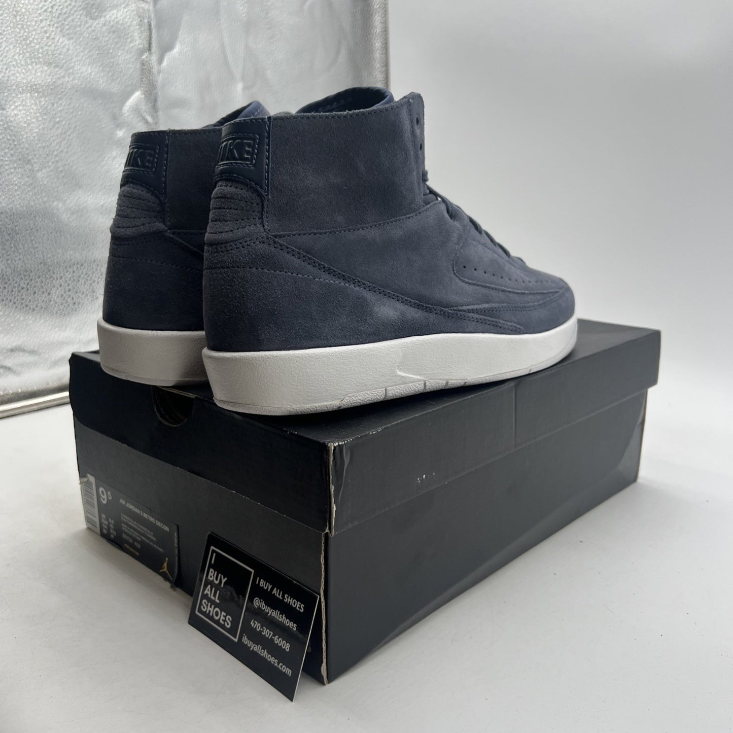 Size 9.5 - Air Jordan 2 Retro Deconstructed Thunder Blue (897521-402)