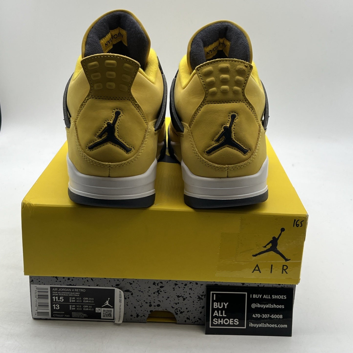 Size 11.5 - Air Jordan 4 Retro Mid Lightning (CT8527-700)