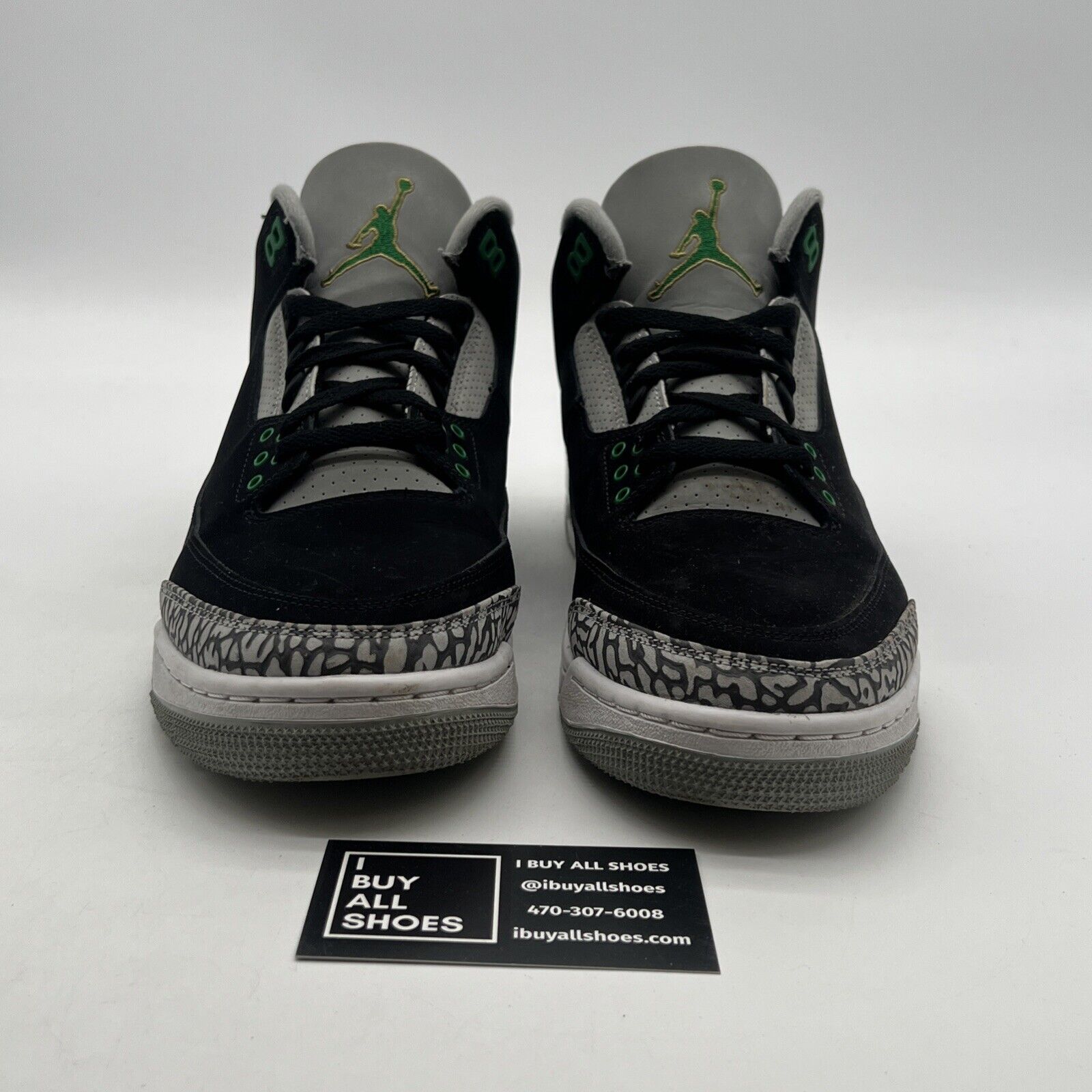 Size 9.5 - Air Jordan 3 Retro Mid Pine Green (CT8532-030)