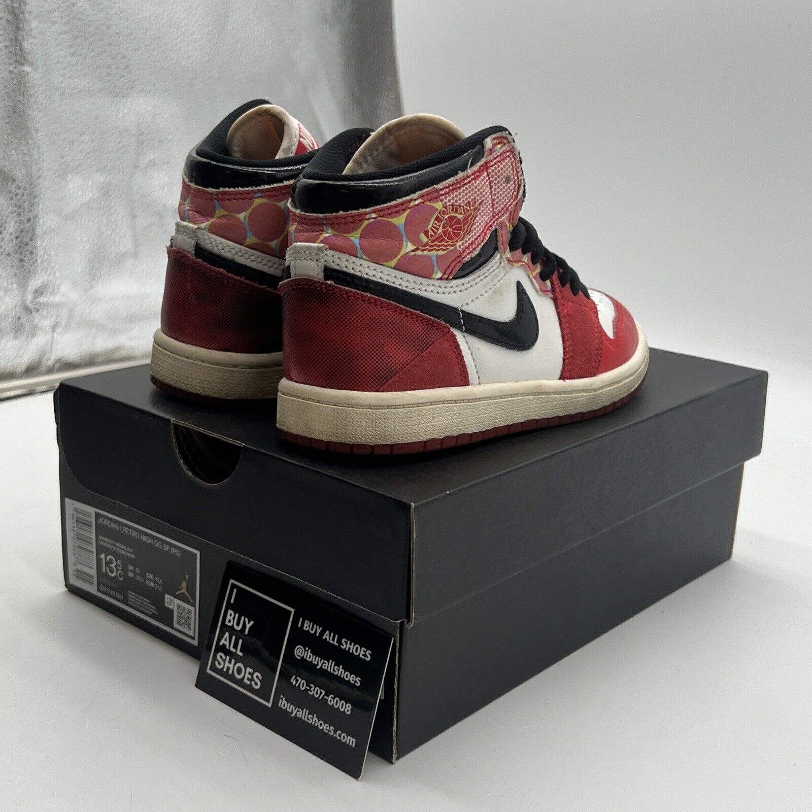 Size 13.5C - Air Jordan 1 Retro OG x Marvel High Next Chapter (DV1749-601)