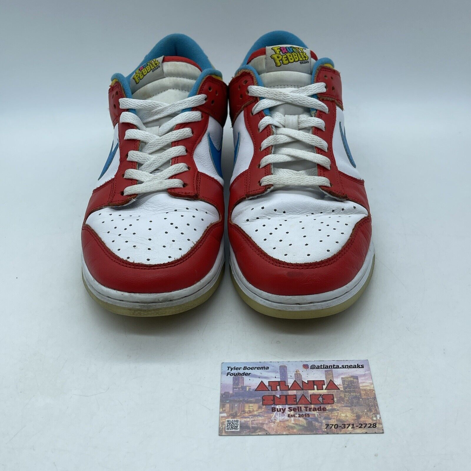 Size 10 - Nike Dunk Low x LeBron James x Fruity Pebbles Red (DH8009-600)