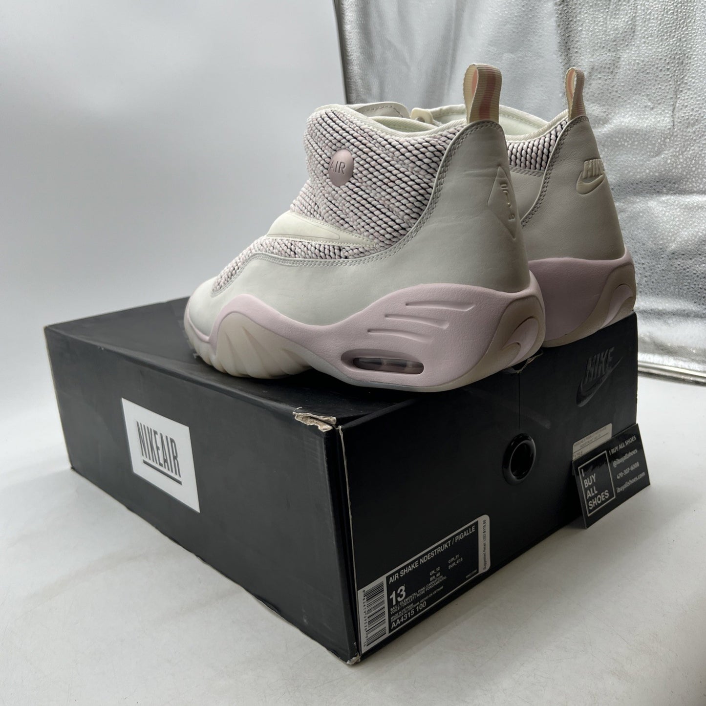 Size 13 - Pigalle x NikeLab Air Shake Ndestrukt Carmen Electra (AA4315-100)