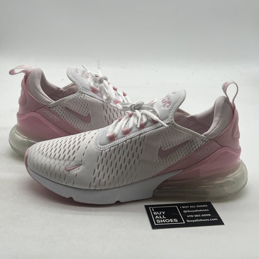 Size 12 - Nike Air Max 270 White Medium Soft Pink Pearl Pink (FJ4575-100)