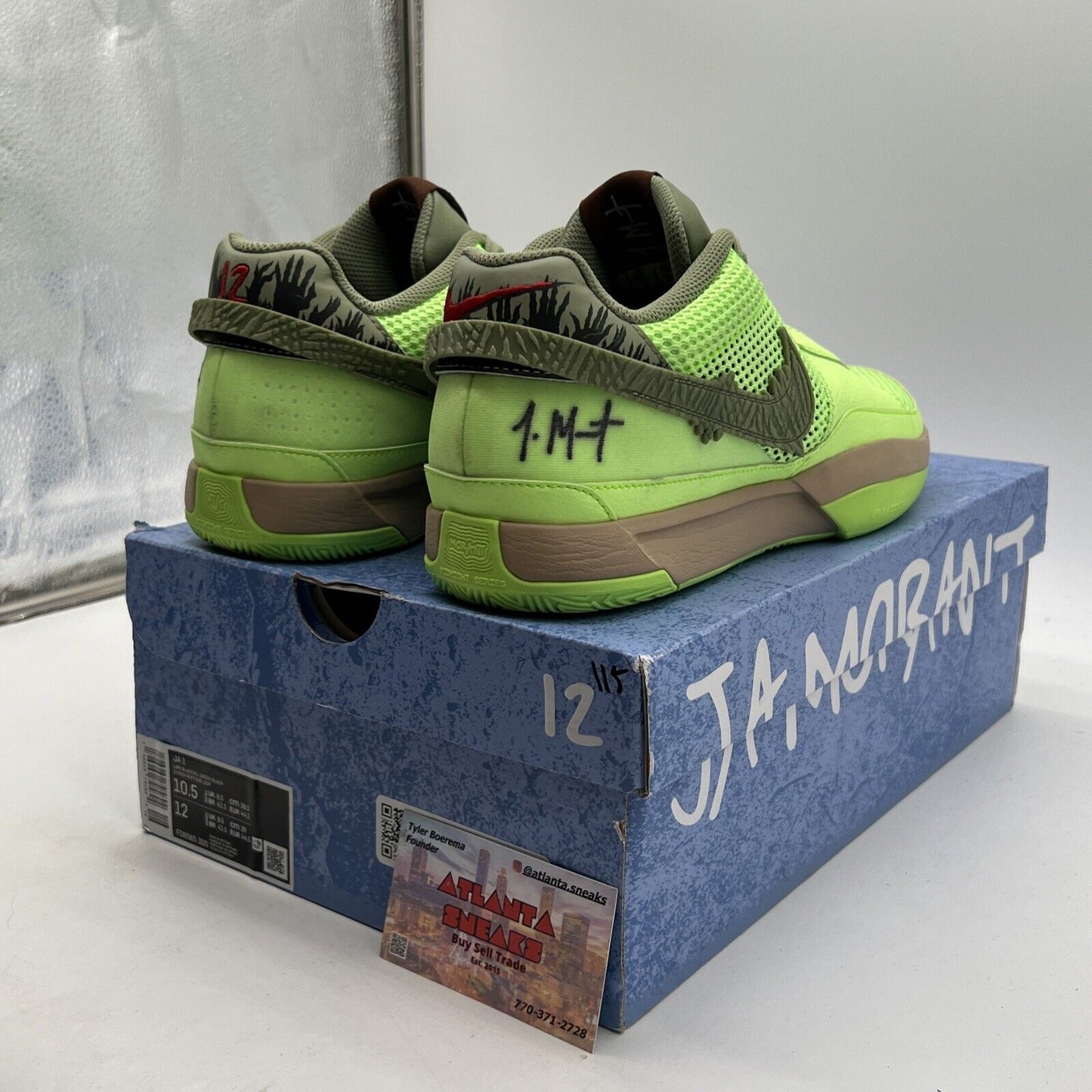 Size 10.5 - Nike Ja 1 NRG Halloween - Zombie (FD6565-300)