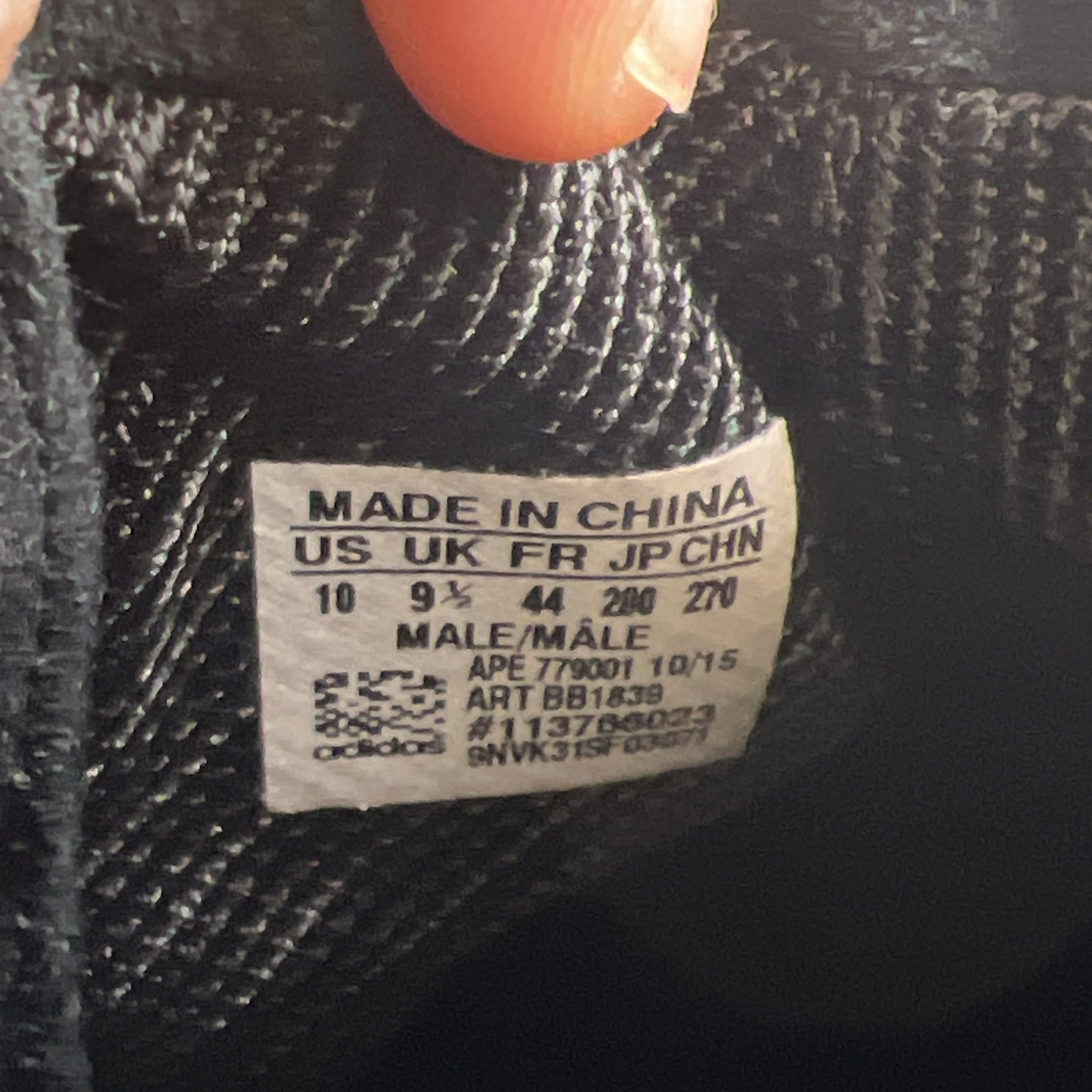 Size 10 - Adidas Yeezy Boost 750 Triple Black (BB1839)