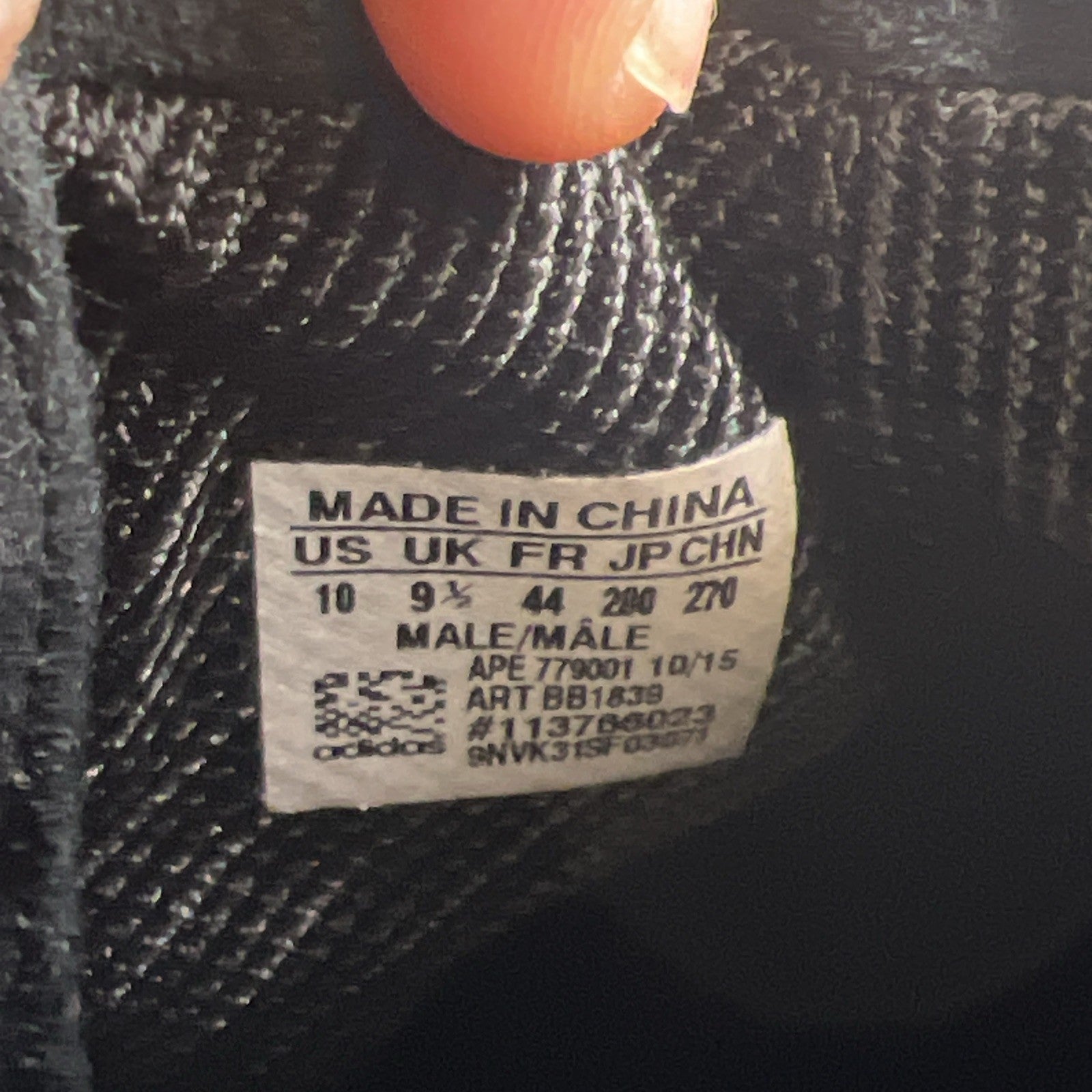 Size 10 - Adidas Yeezy Boost 750 Triple Black (BB1839)
