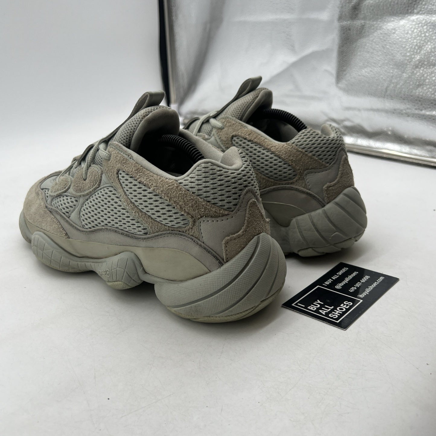 Size 10 - adidas Yeezy 500 Salt (EE7287)