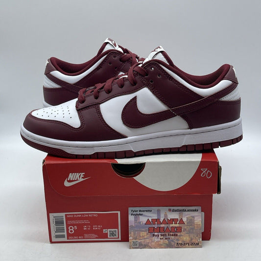 Size 8.5 - Nike Dunk Low Team Red White Leather (DD1391-601)