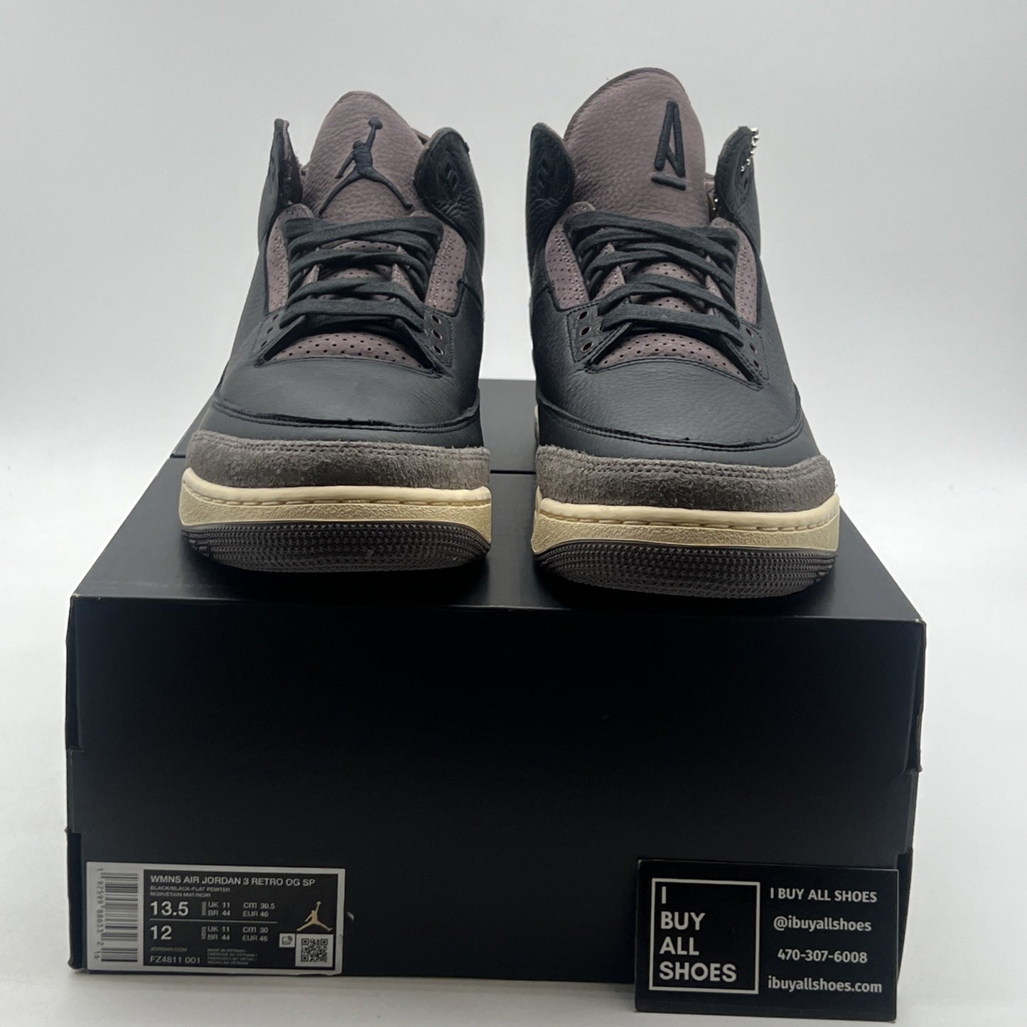 Size 13.5 - A Ma Maniére x Air Jordan 3 Retro While You Were Sleeping W
