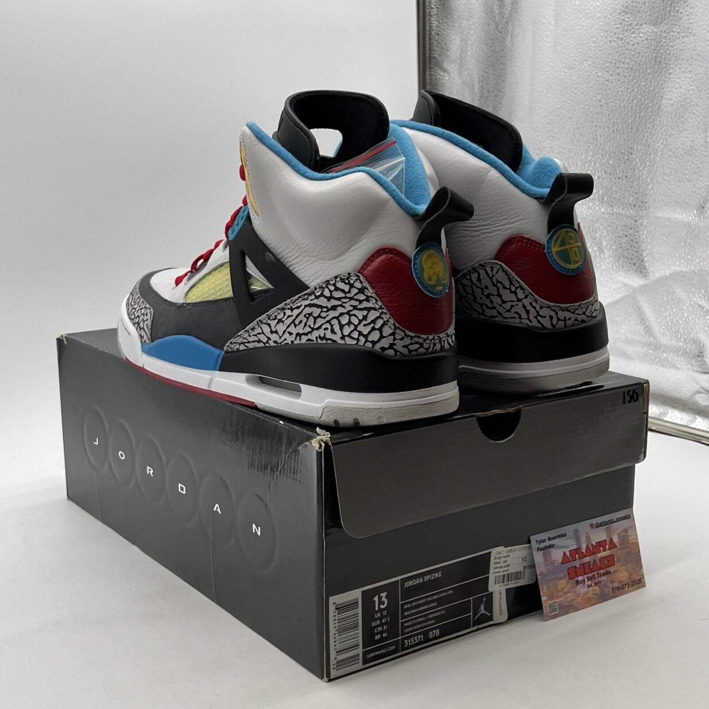 Size 13 - Jordan Spizike Bordeaux (315371-070)