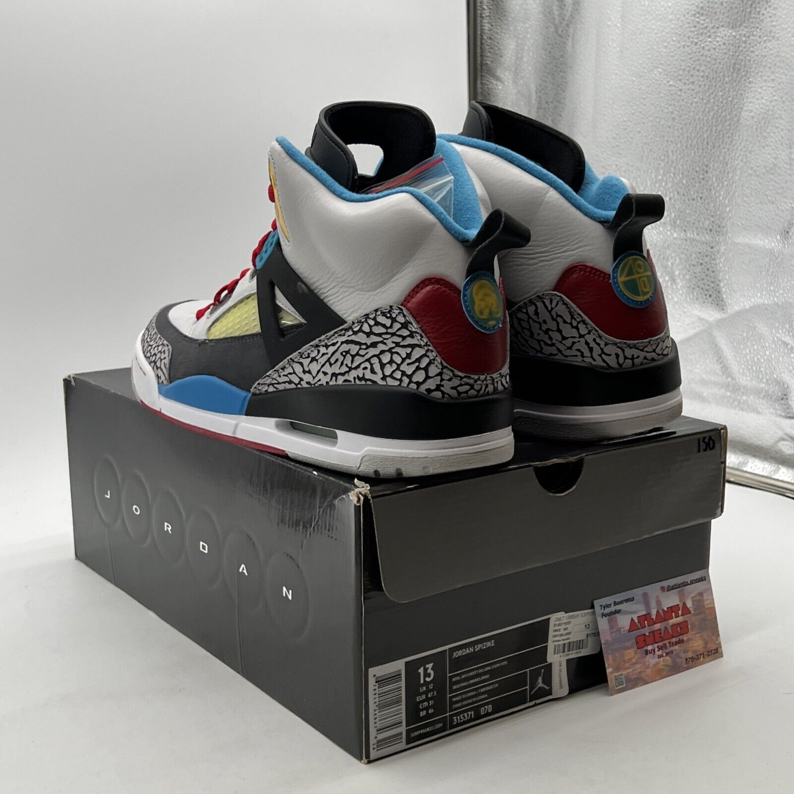 Size 13 - Jordan Spizike Bordeaux (315371-070)