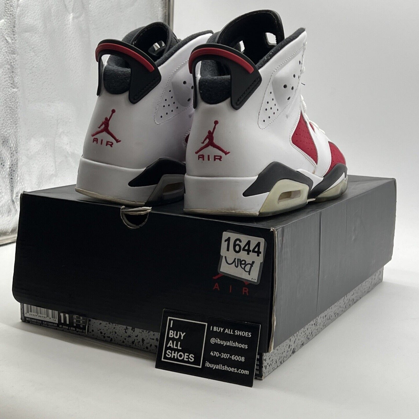 Size 11 - Air Jordan 6 Retro 2014 Carmine (384664-160)