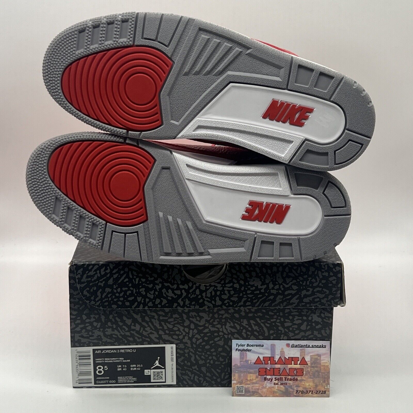 Size 8.5 - Air Jordan 3 Retro SE Unite - CHI Exclusive
