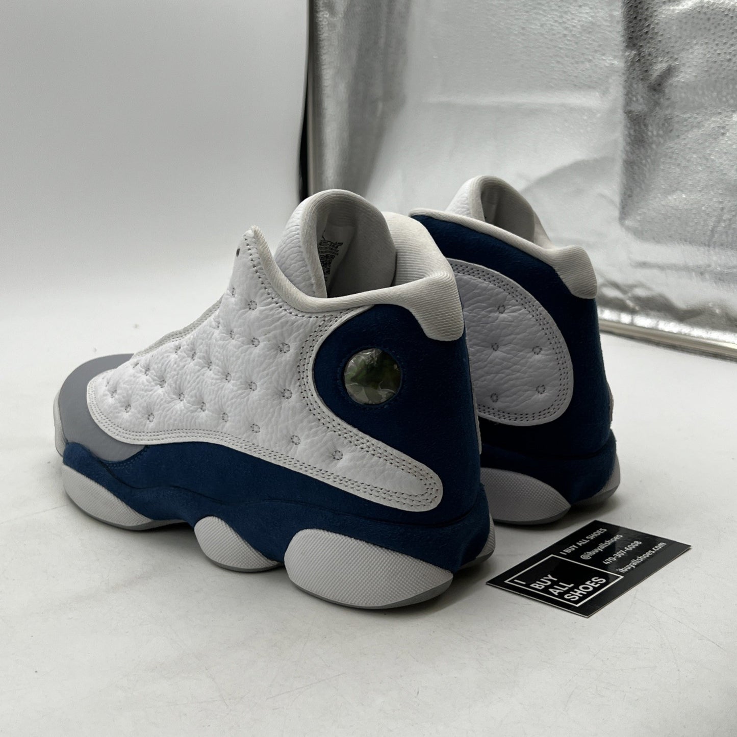 Size 9.5 - Air Jordan 13 Retro Mid French Blue (414571-164)