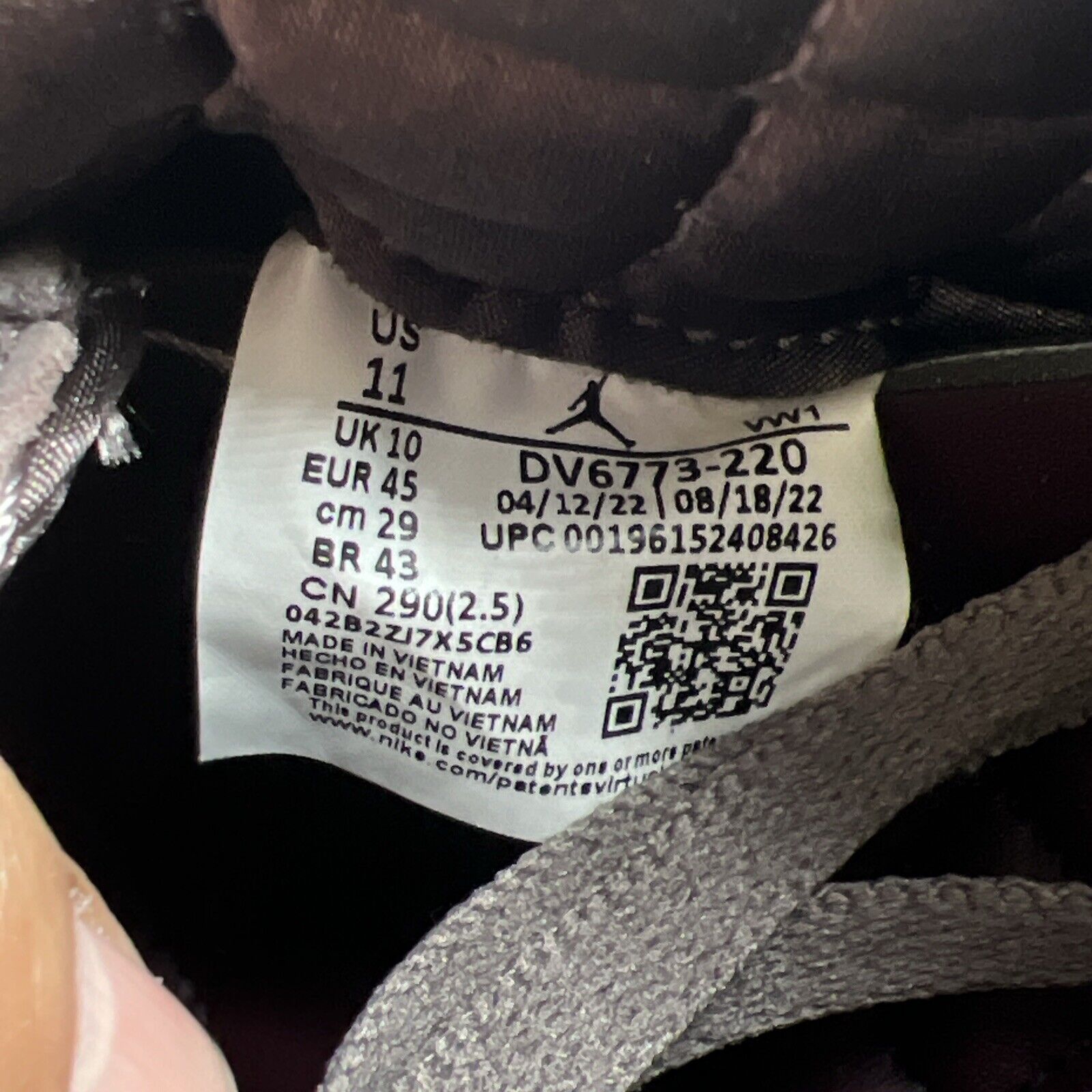 Size 11 - Air Jordan 4 Retro x A Ma Maniere Mid Violet Ore (DV6773-220)