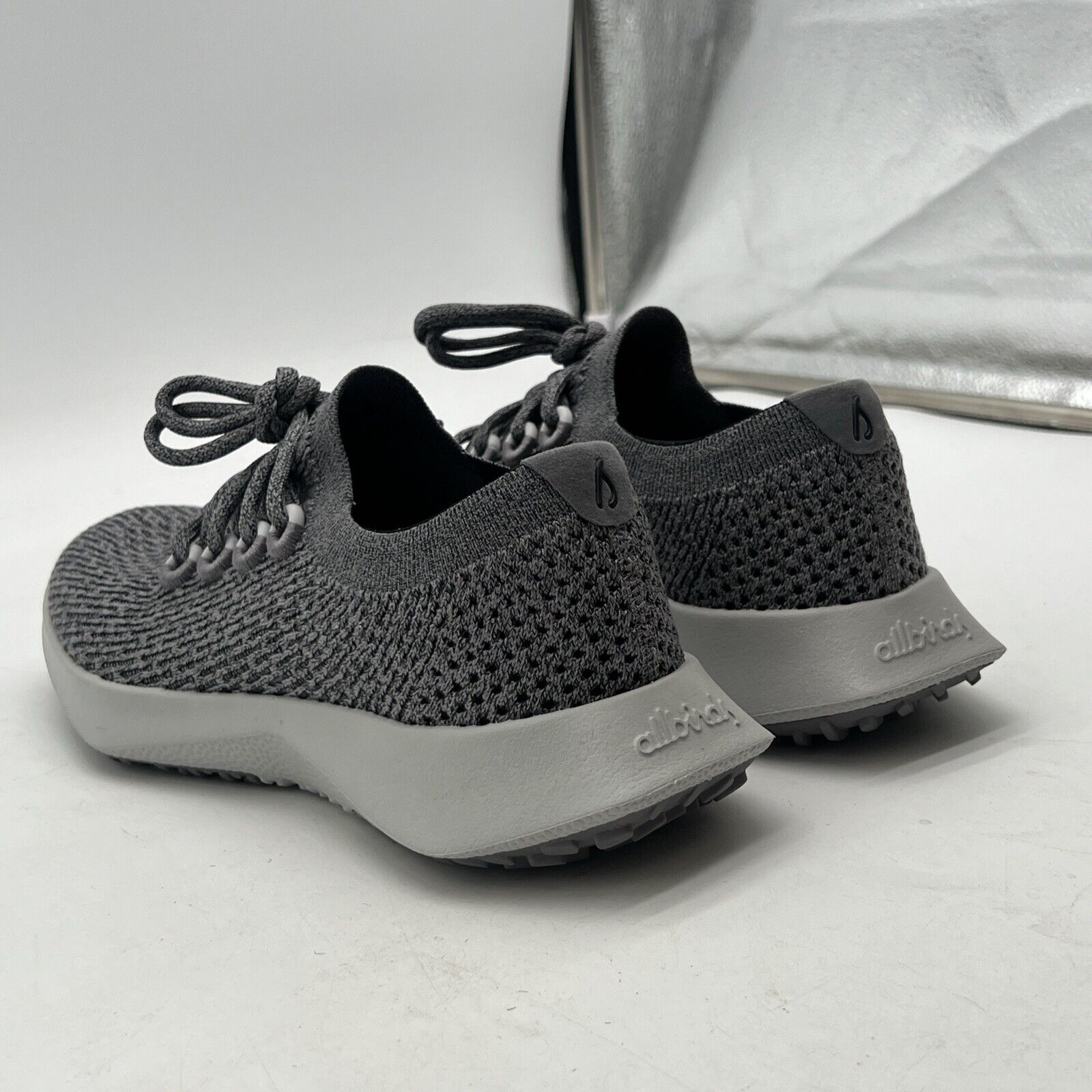 Size 8 - Allbirds Tree Dasher 2 Running Shoes Grey Womens