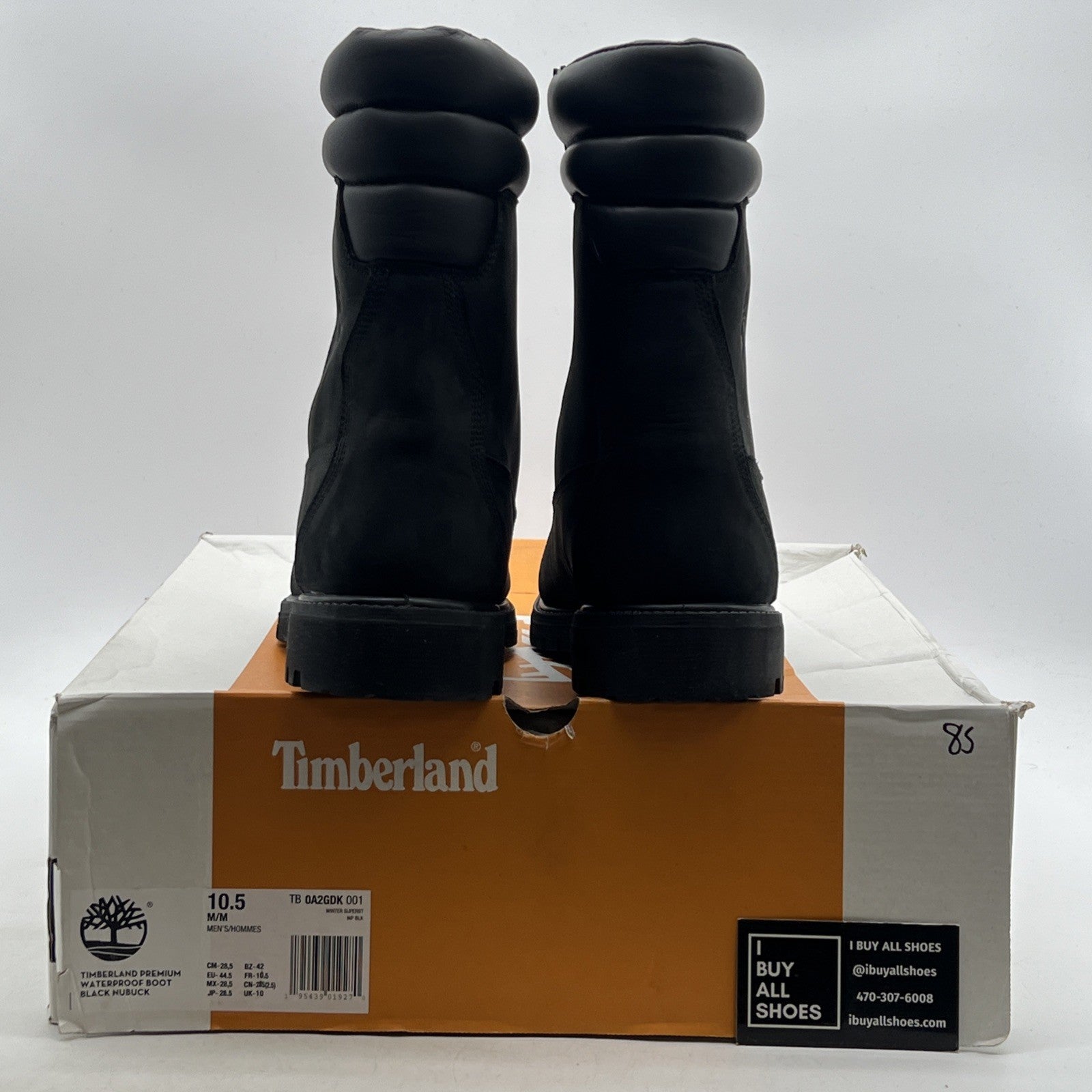 Size 10.5 - Timberland PREMIUM 40 Below Super Boot King Boots (TB0A2GDK-001)