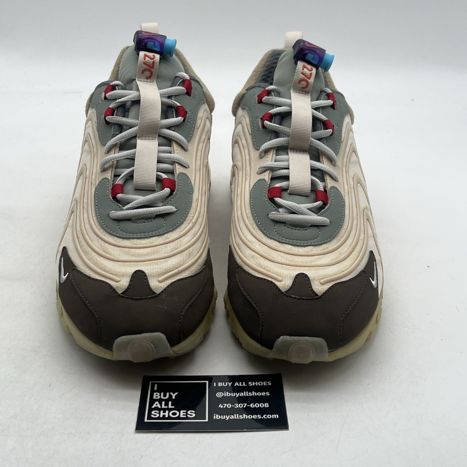 Size 14 - Travis Scott x Nike Air Max 270 React ENG Cactus Trails (CT2864-200)