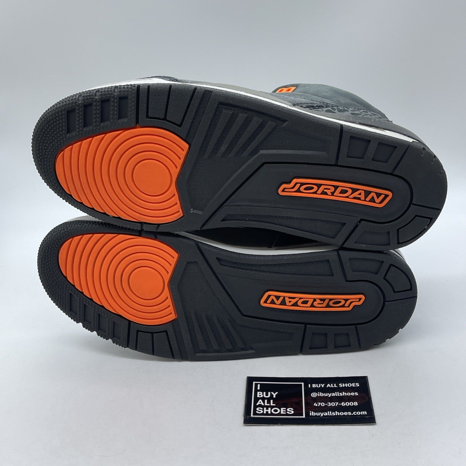 Size 9.5 - Jordan 3 Retro 2023 Mid Fear Black Grey Suede (CT8532-080)