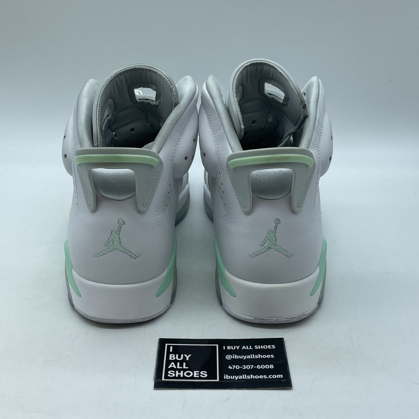 Size 11W - Air Jordan 6 Retro Mint Foam White Leather Suede (DQ4914-103)