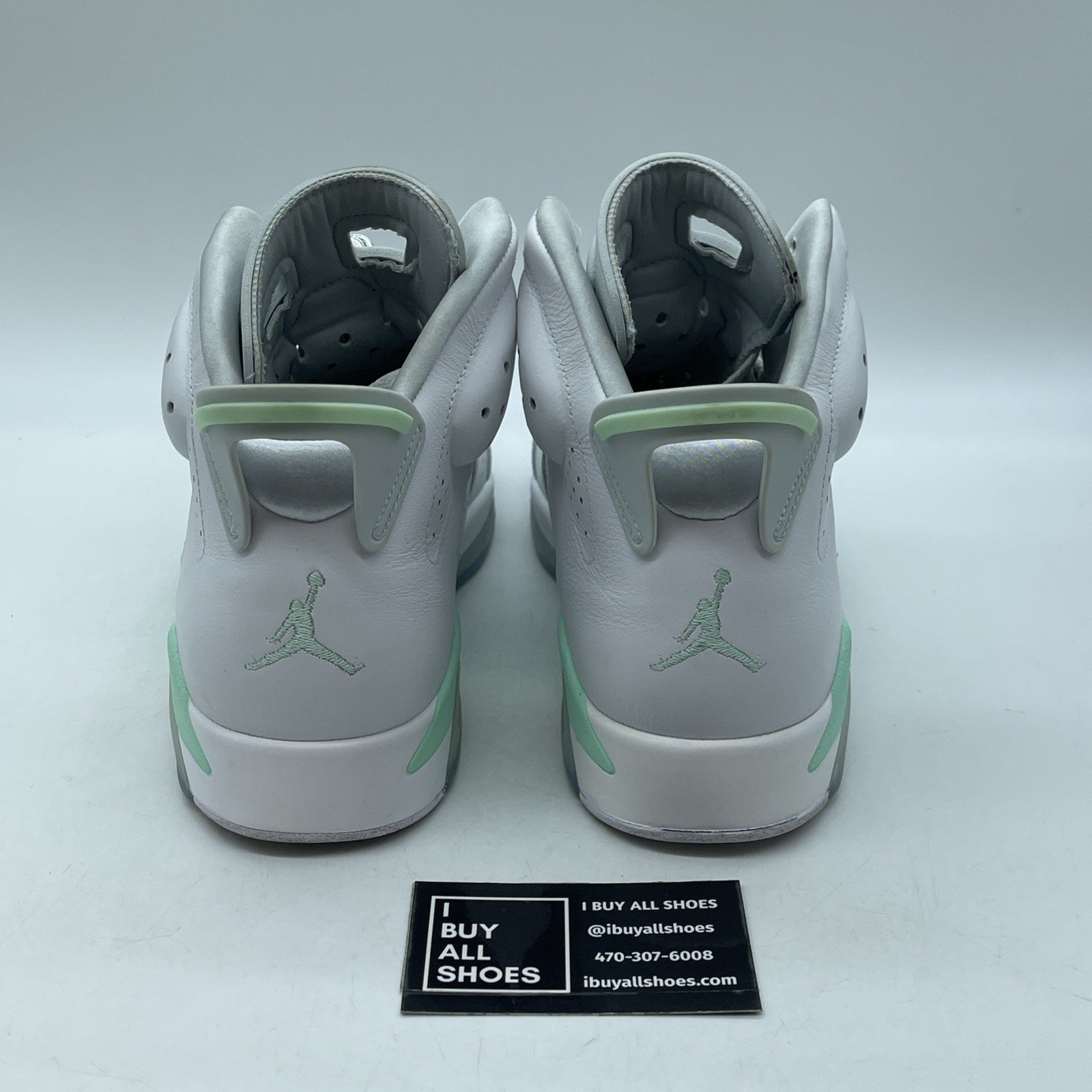 Size 11W - Air Jordan 6 Retro Mint Foam White Leather Suede (DQ4914-103)
