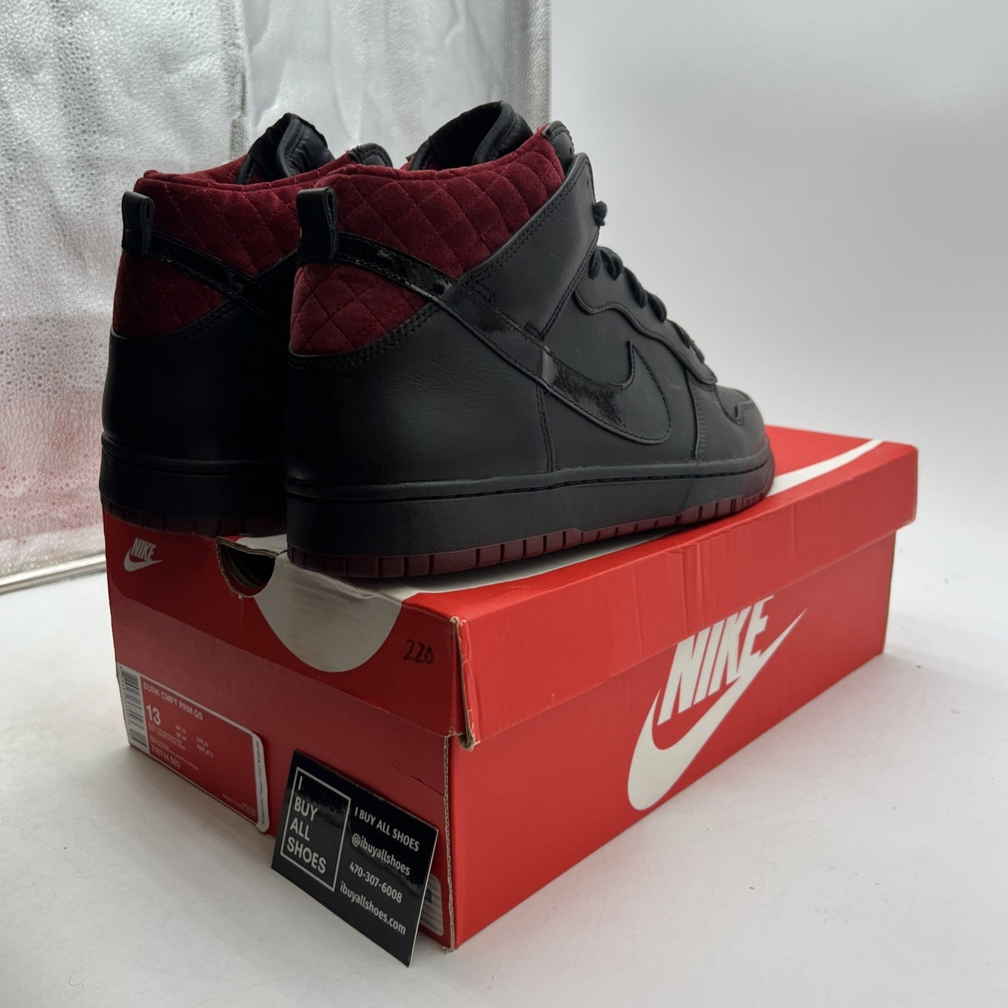 Size 13 - Nike Dunk CMFT PRM QS Coffin (716714-003)