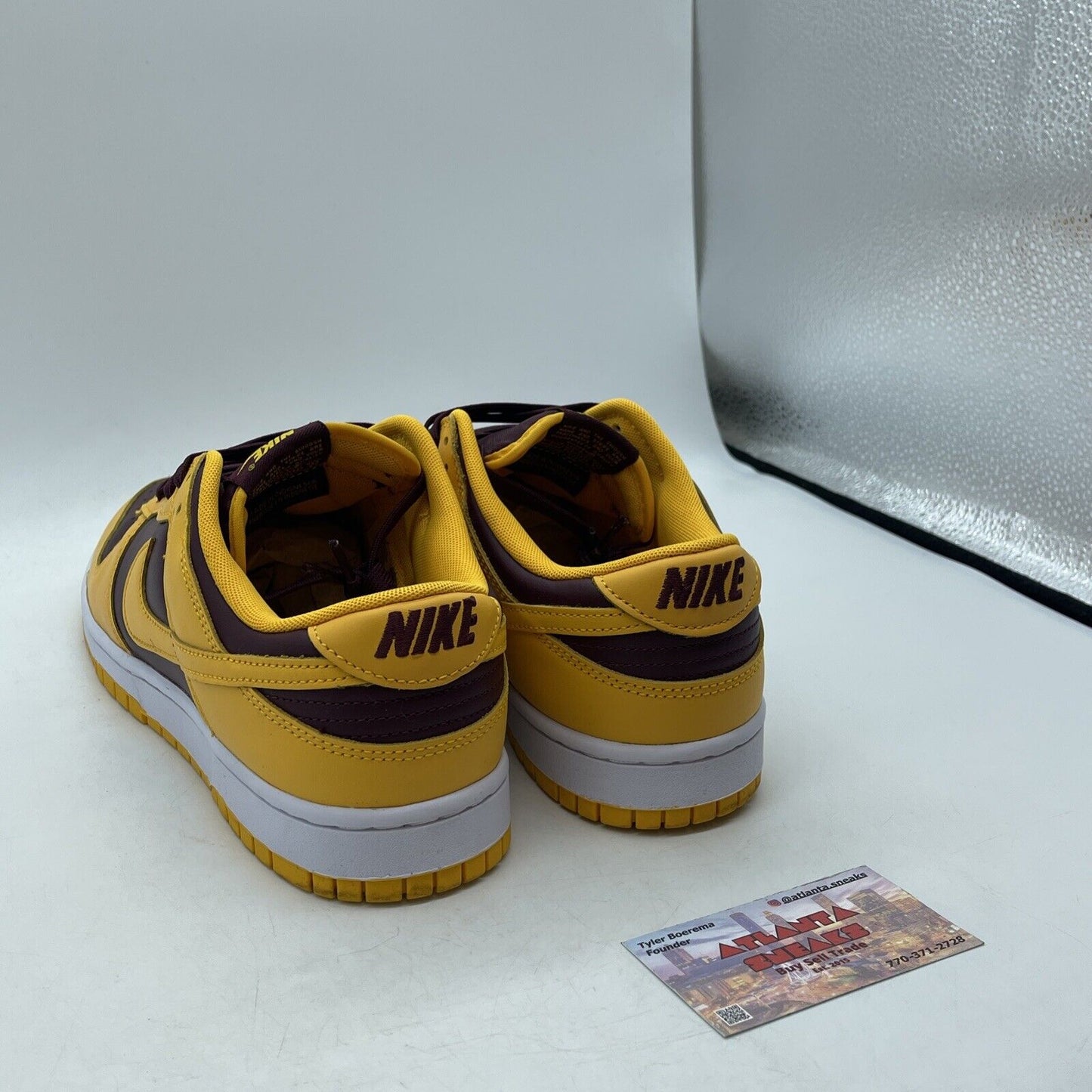 Size 10 - Nike Dunk Low Retro Arizona State Sun Devils 2022 Leather (DD1391-702)