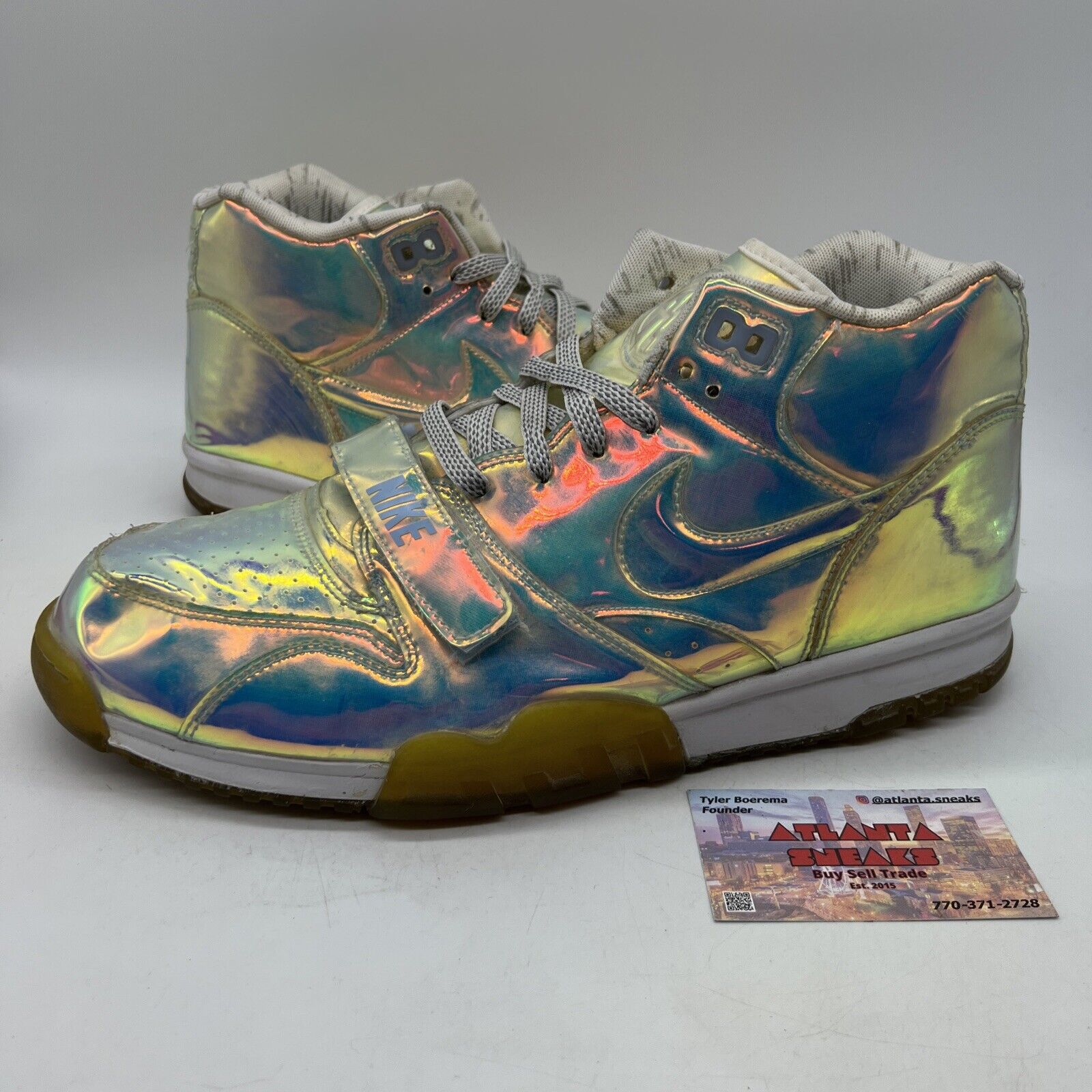 Size 13 - Nike Air Trainer 1 PRM QS Mid Nike Knows (607081-900)