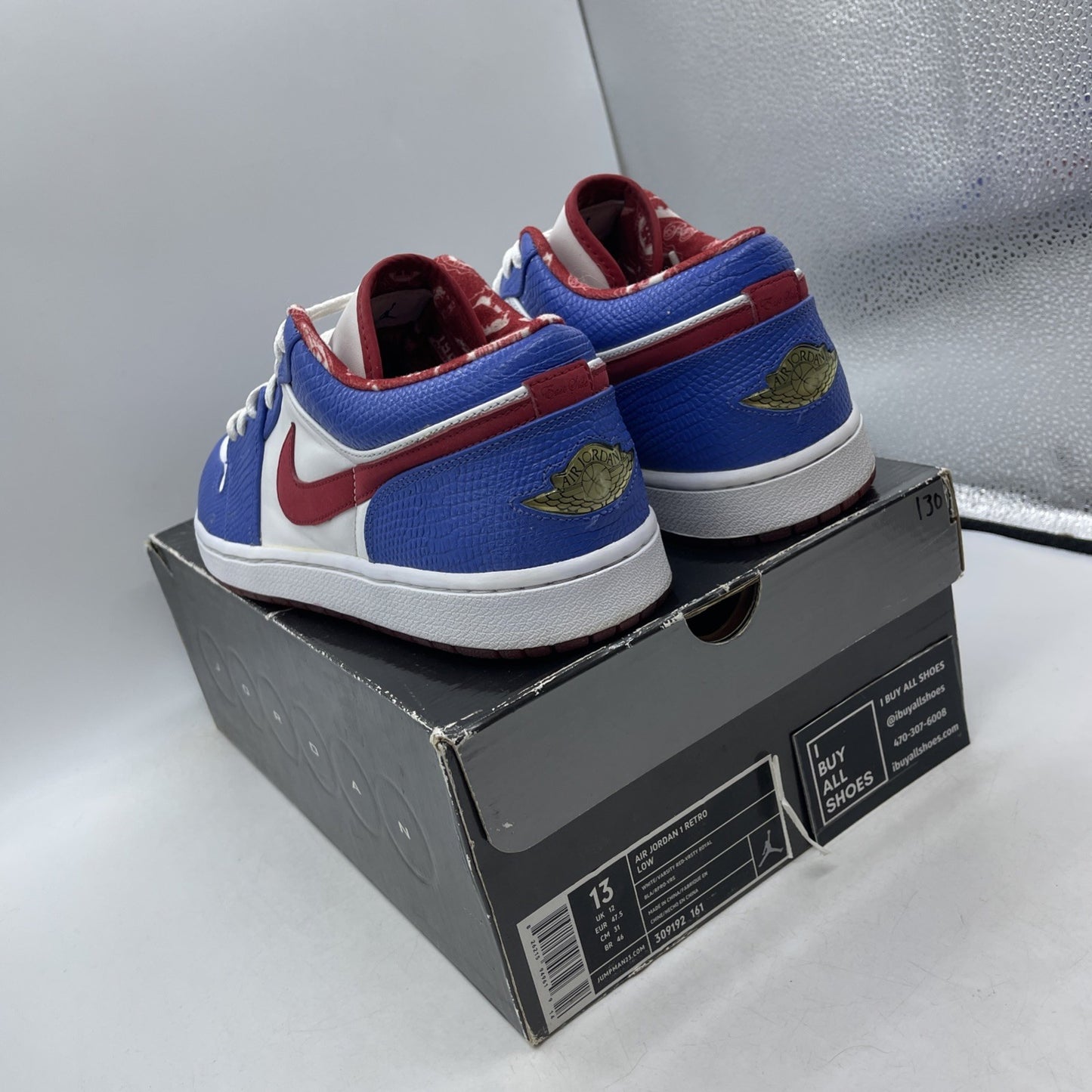 Size 13 - Air Jordan 1 Retro Low East Side (309192-161)
