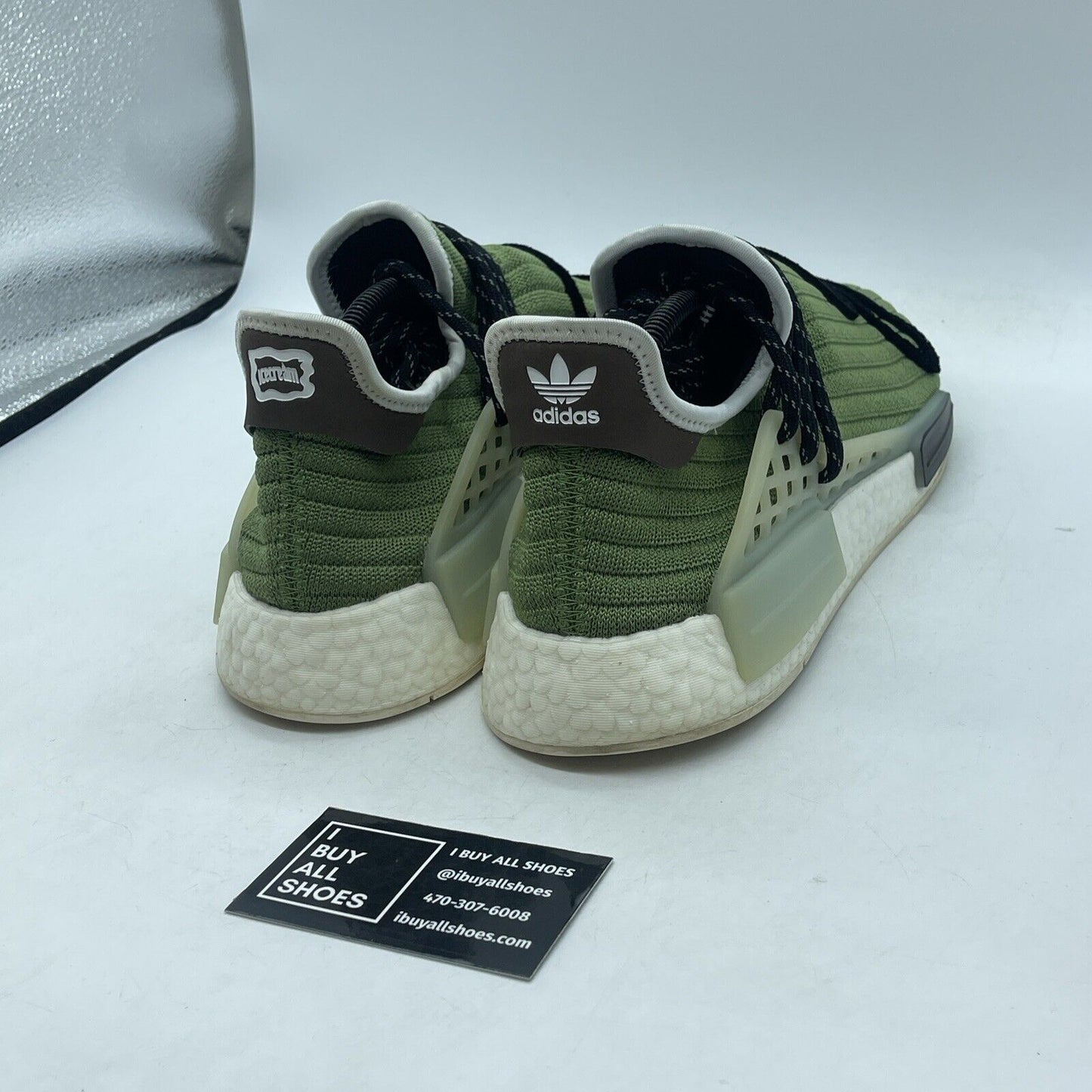 Size 9.5 - adidas BBC Ice Cream x Pharrell x NMD Human Race Running Dog (GZ1664)