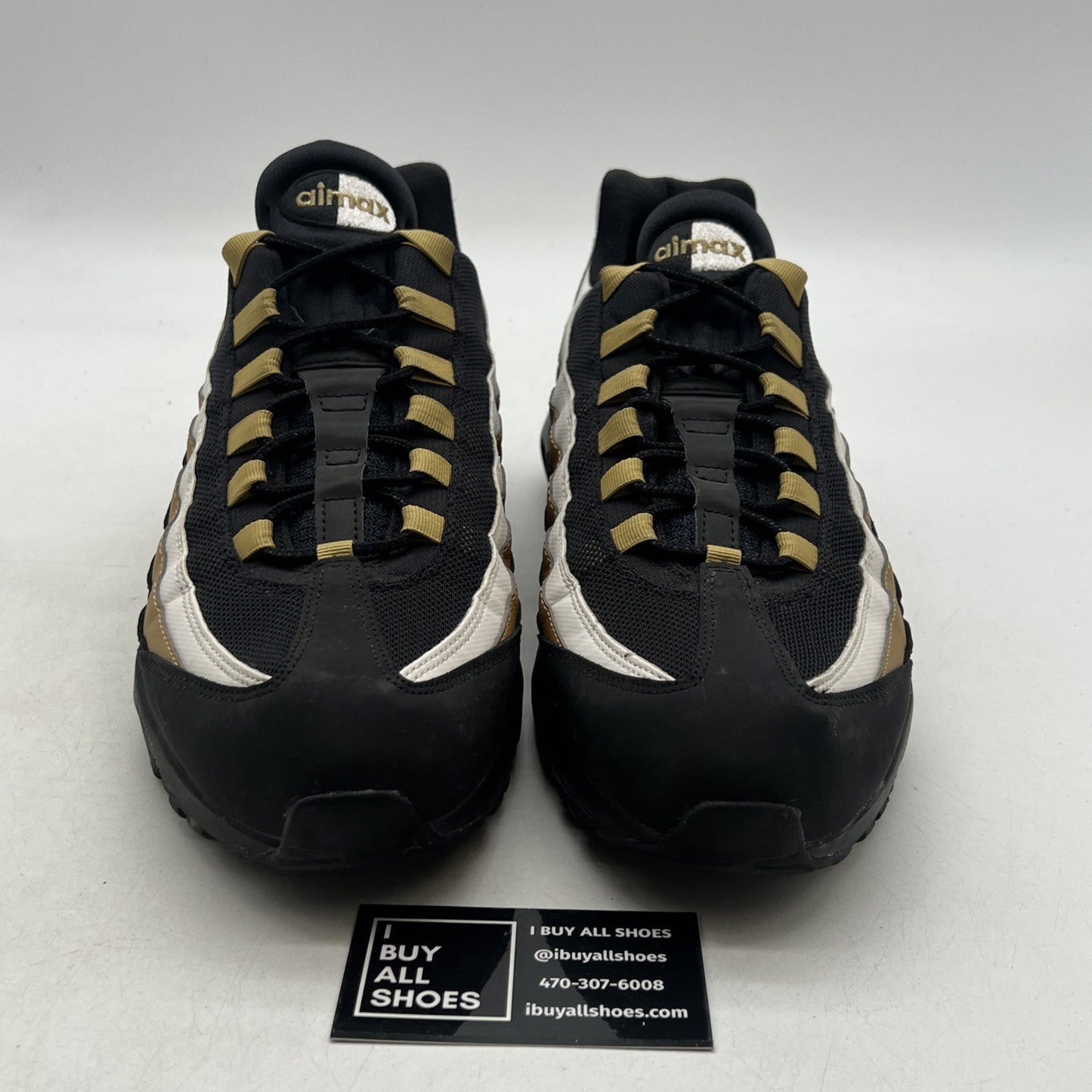 Size 13 - Nike Air Max 95 OG Black Gold (AT2865-002)