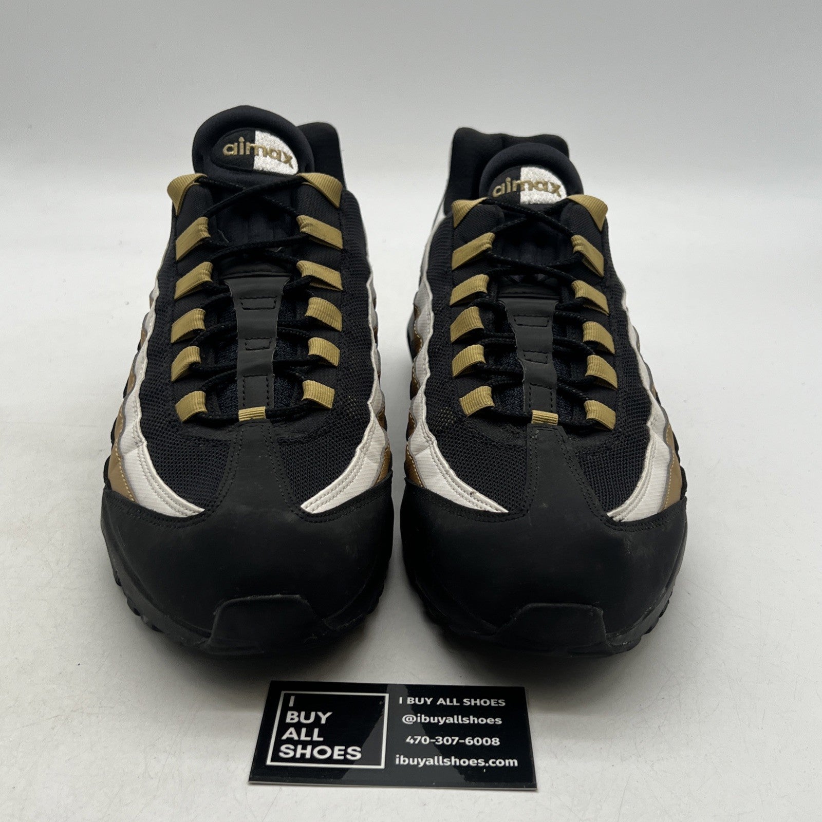 Size 13 - Nike Air Max 95 OG Black Gold (AT2865-002)