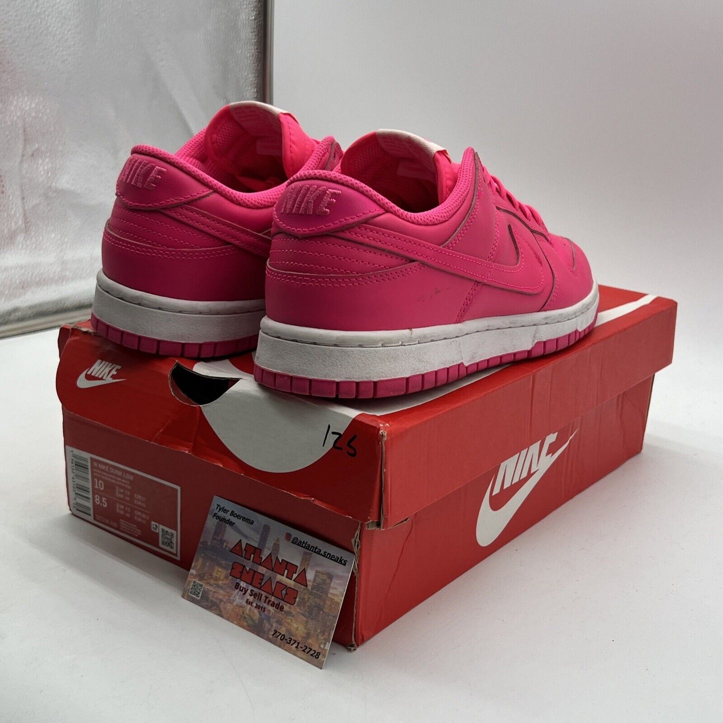 Size 10 - Nike Dunk Low Hyper Pink W (DZ5196-600)