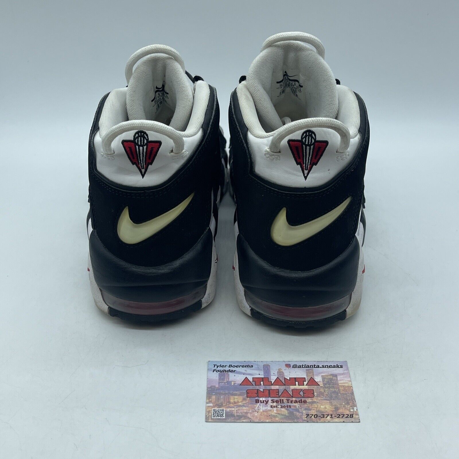 Size 10.5 - Nike Air More Uptempo Scottie Pippen White Leather  (414962-105)