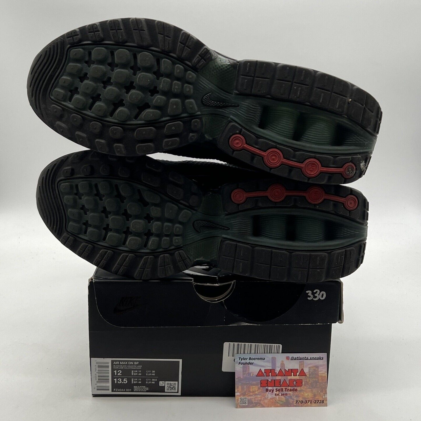 Size 12 - Nike Supreme x Air Max DN Black Galactic Jade (FZ4044-001)