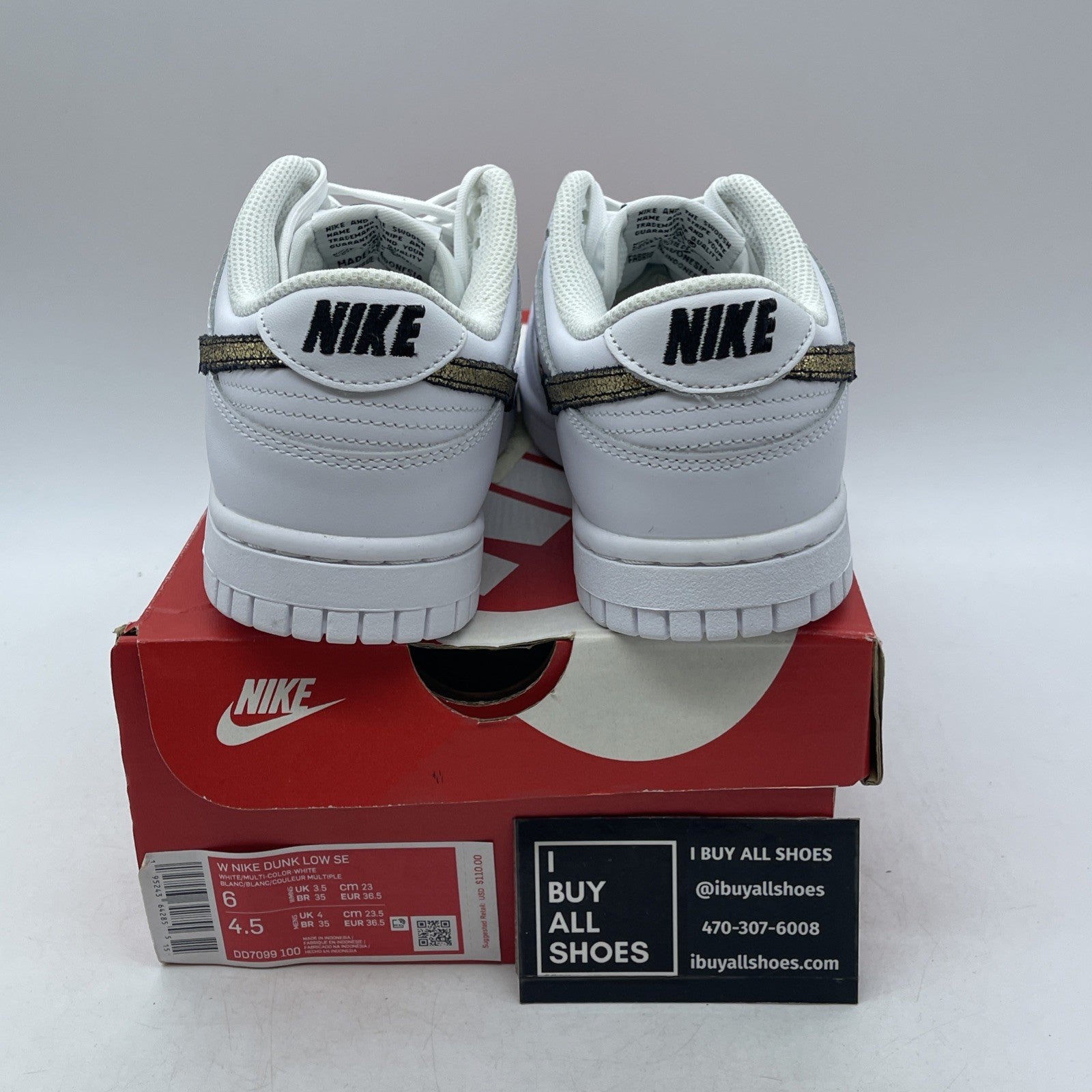 Size 6W - Nike Dunk SE Low Primal White (DD7099-100)
