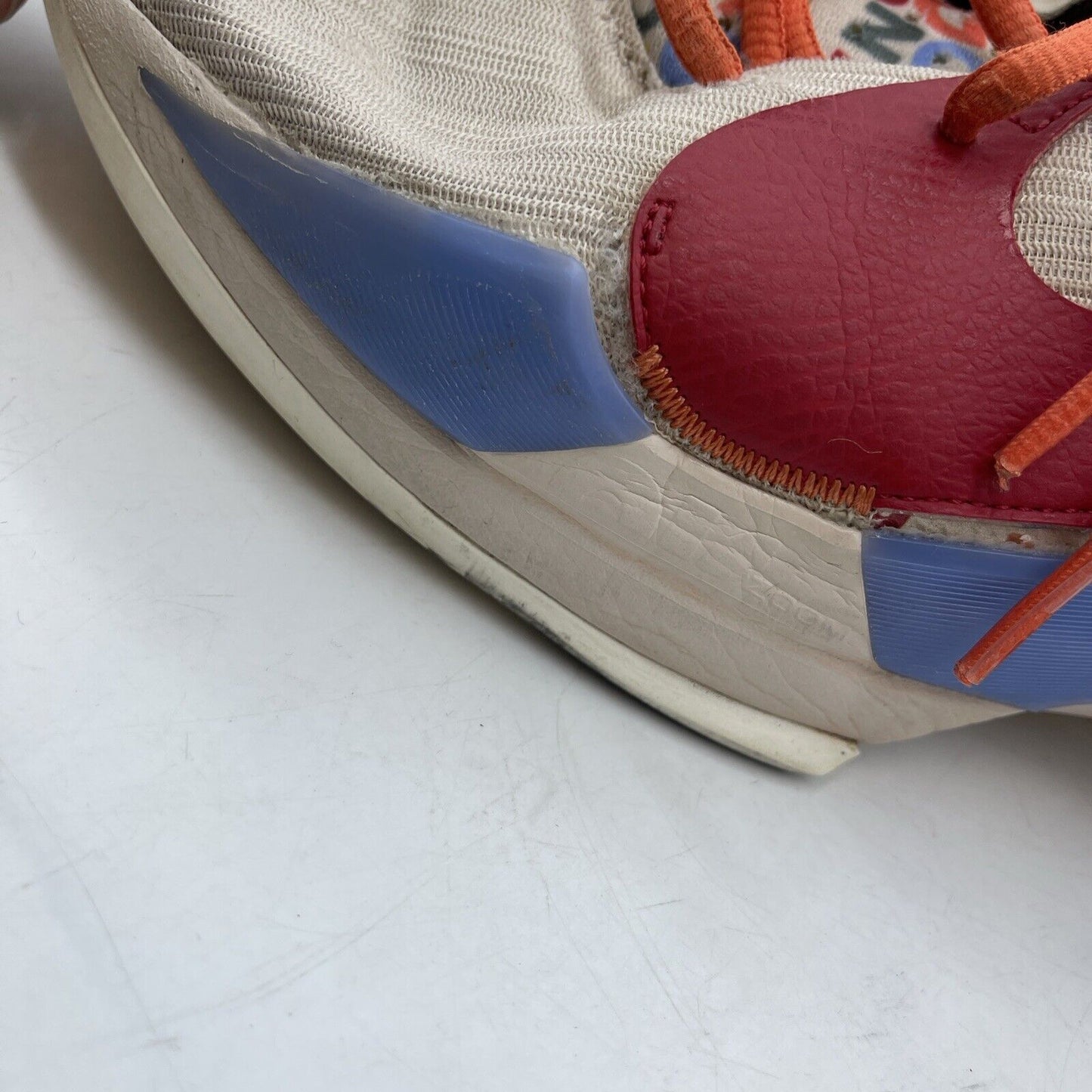 Size 13 - Nike Zoom Freak 2 Letter Bro Brown Blue Red Suede Leather (CW3162-001)