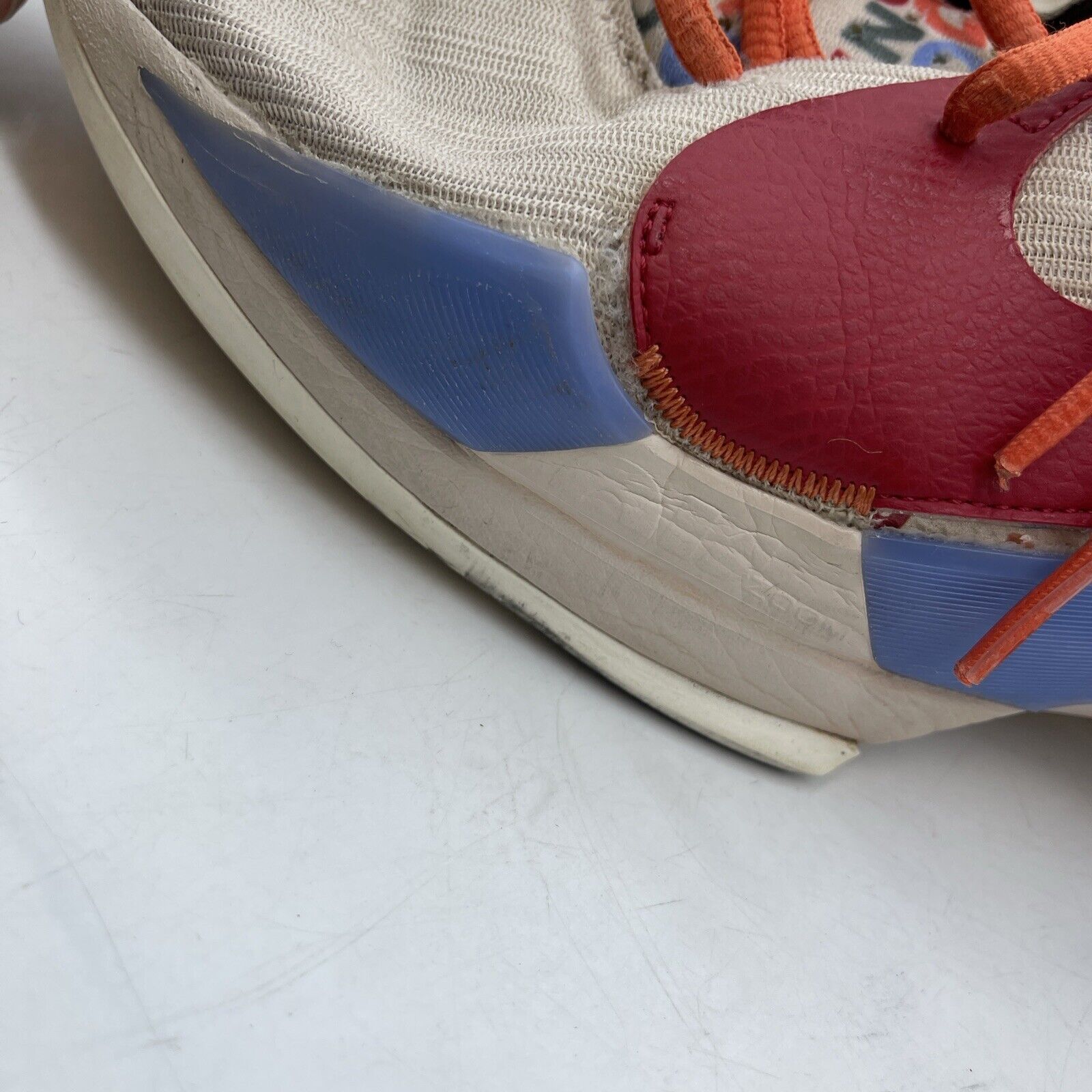 Size 13 - Nike Zoom Freak 2 Letter Bro Brown Blue Red Suede Leather (CW3162-001)