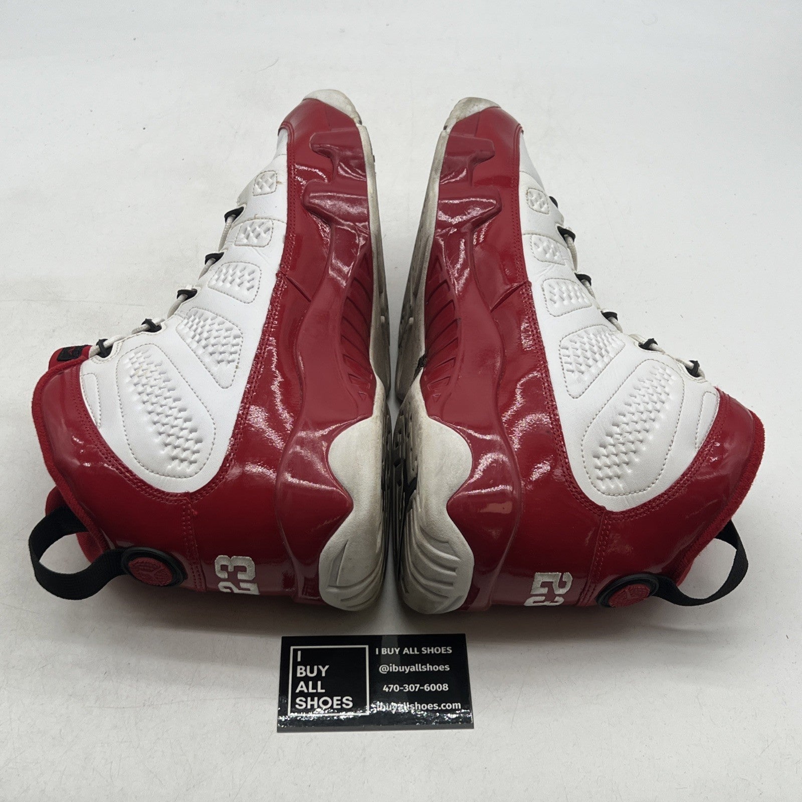 Size 12.5 - Air Jordan 9 Retro Gym Red (302370-160)
