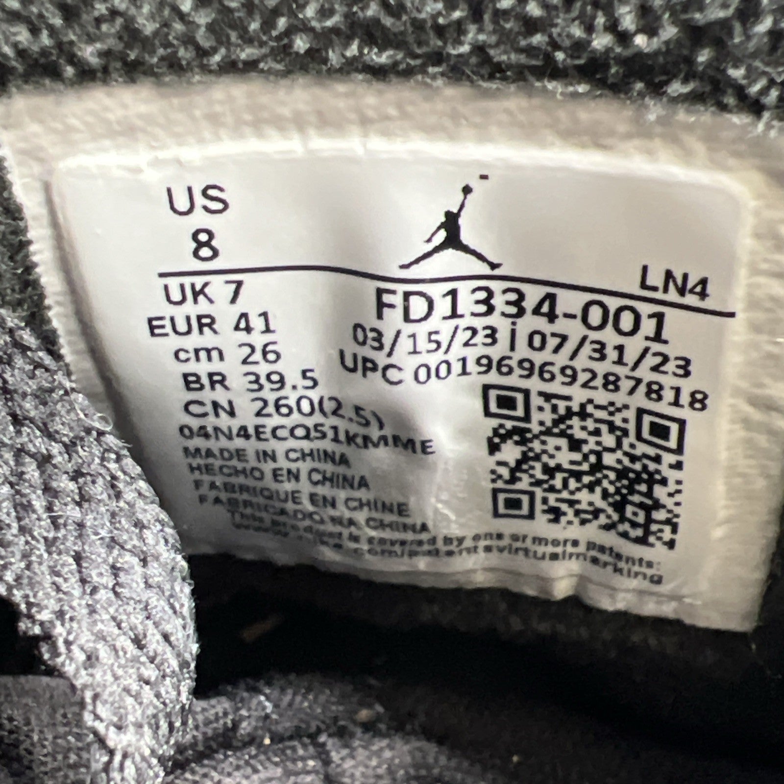 Size 8 - Air Jordan 8 Retro Winterized Gunsmoke (FD1334-001)