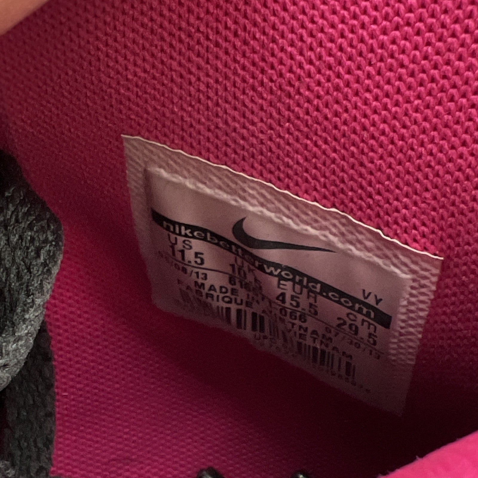 Size 11.5 - Nike SB Paul Rodriguez 7 High Grey Pink White (616571-066)