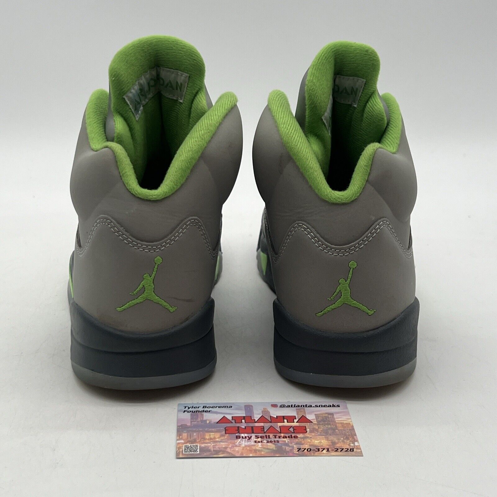 Size 8 - Jordan 5 Retro Green Bean Green Icey (DM9014-003)