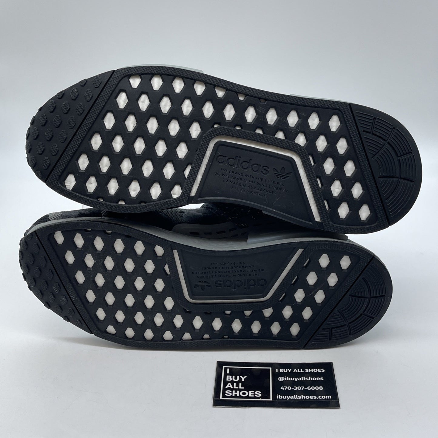 Size 8 - Pharrell X Adidas Nmd Hu Animal Print Grey Black Suede (ID1531)