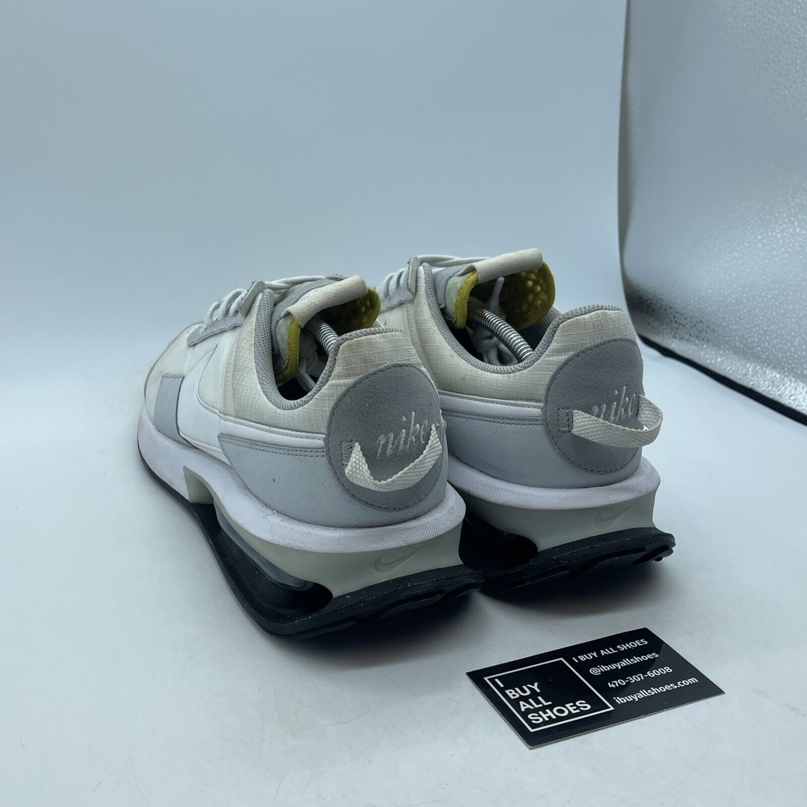 Size 13 - Nike Air Max Pre-Day Summit White Grey Suede Leather (DA4263-100)