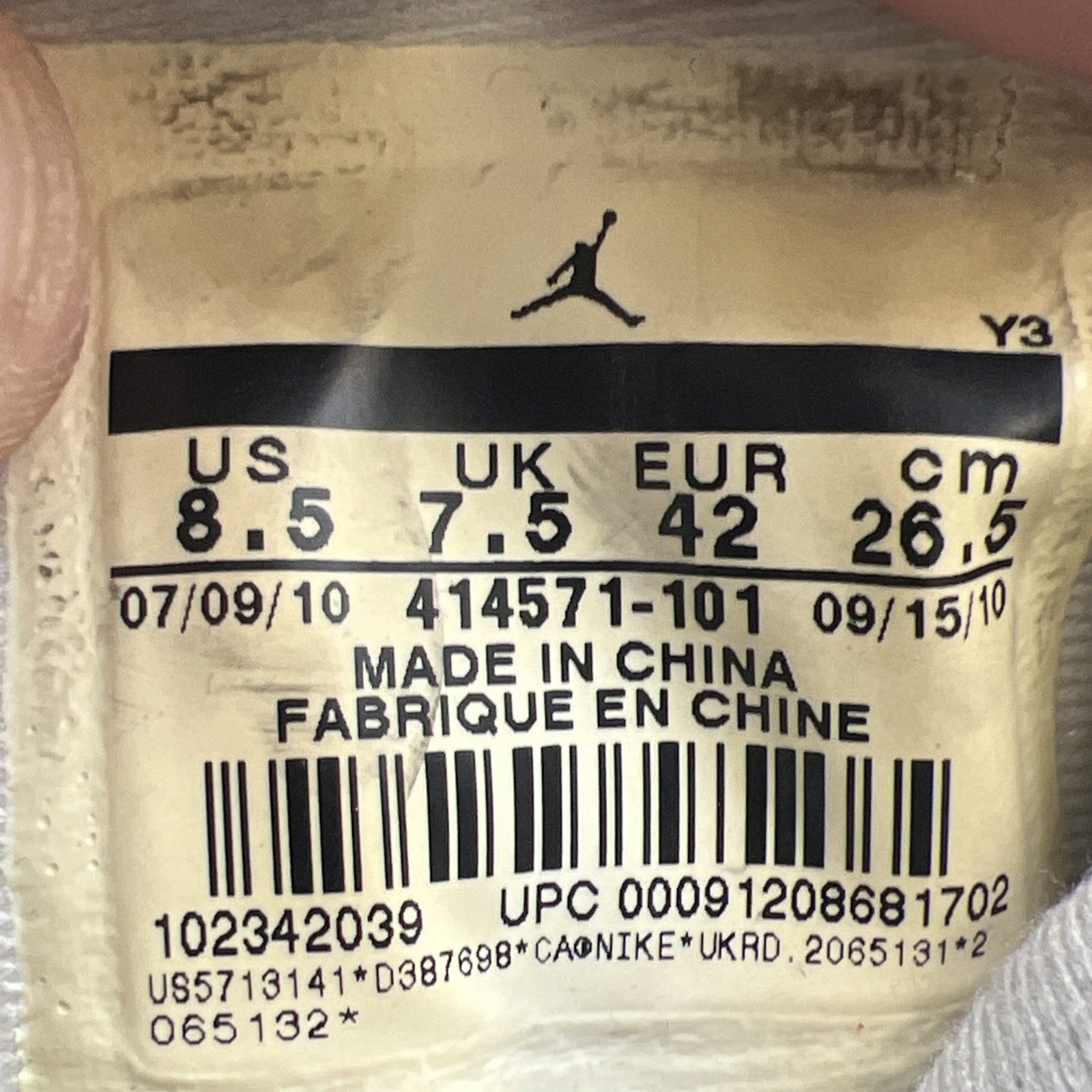 Size 8.5 - Air Jordan 13 Retro 2010 Cherry (414571-101)
