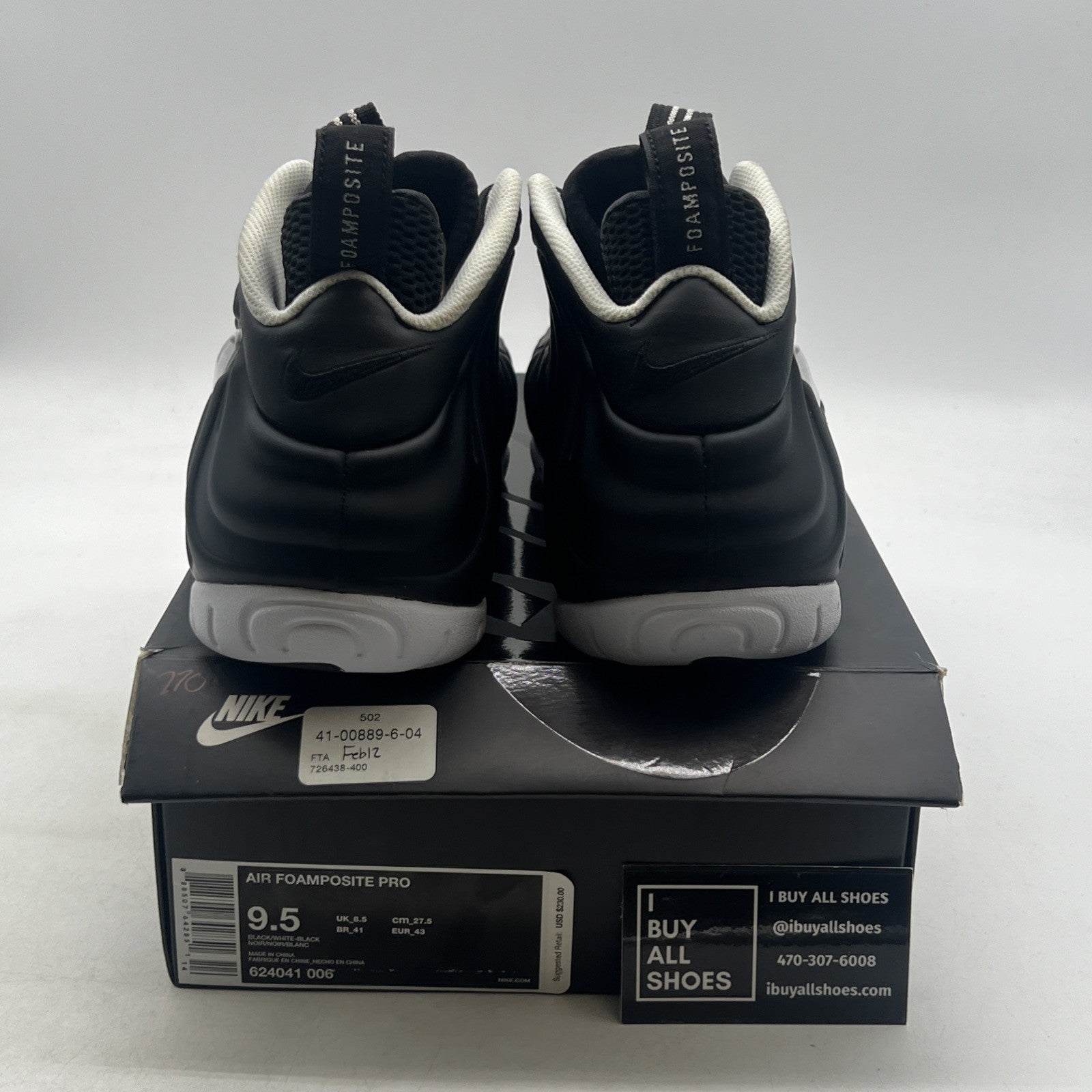 Size 9.5 - Nike Air Foamposite Pro 2016 Dr. Doom (624041-006)